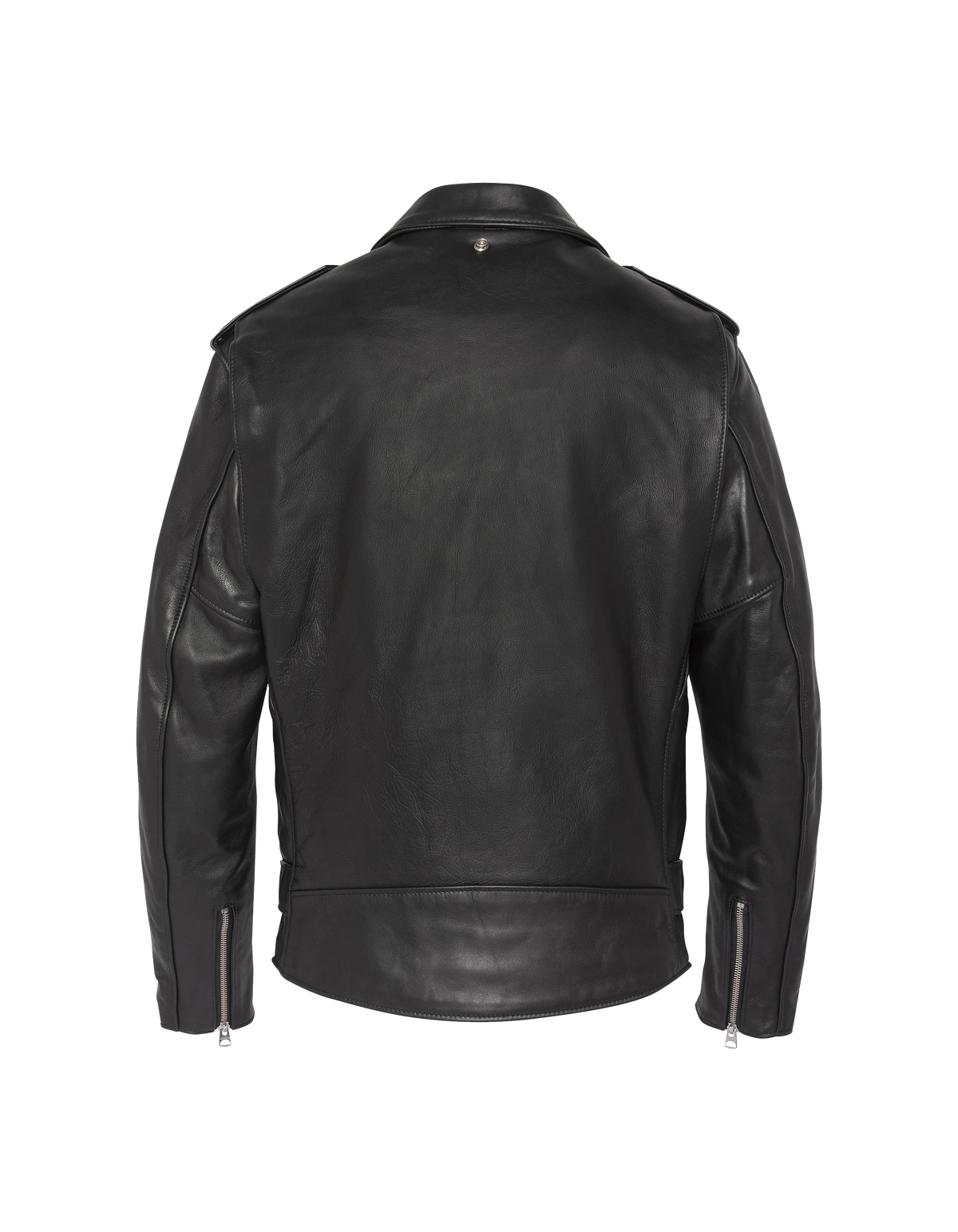 Blouson Perfecto® noir long mythique USA, cuir de vachette