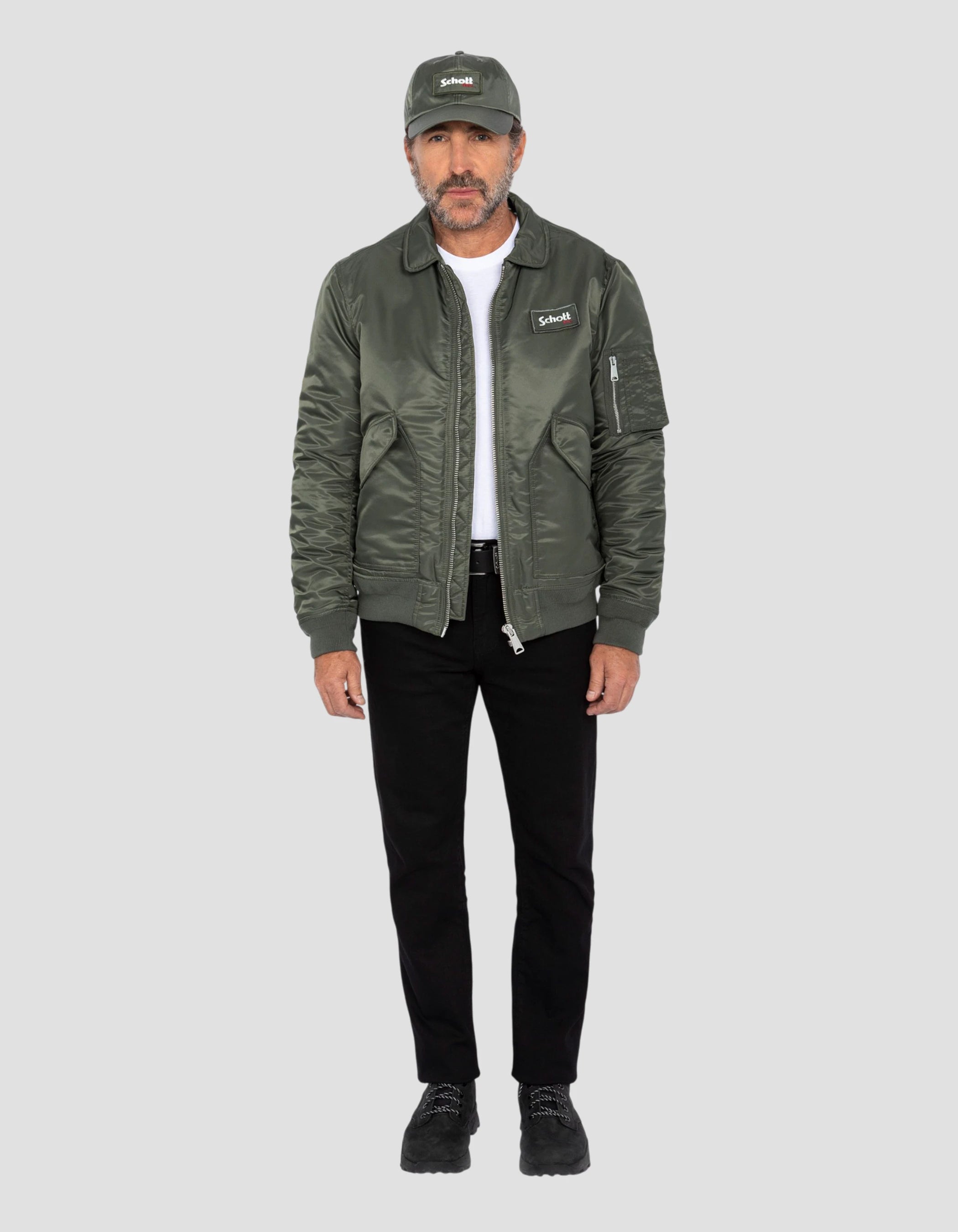 n-3b Schott × old stussy gear モッズコート カーキ n-3b Schott × old stussy gear モッズコート カーキ stussy