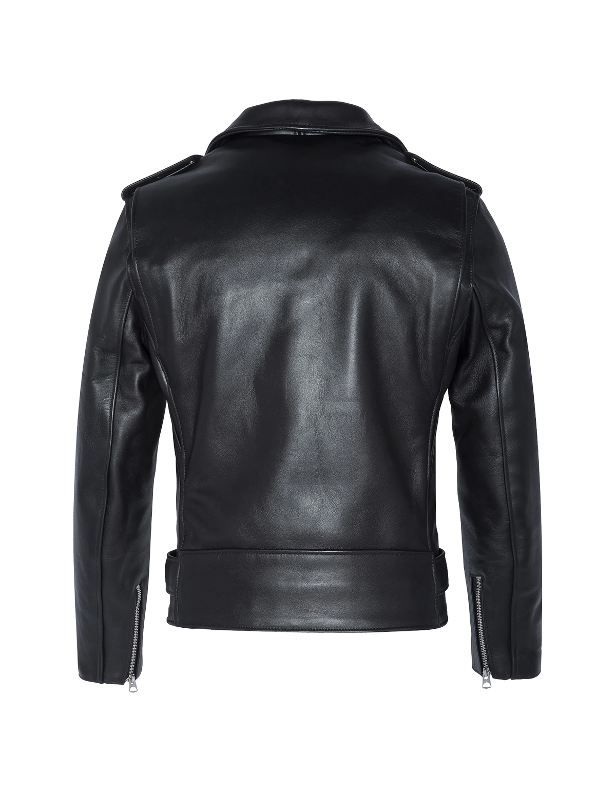 Blouson Perfecto® doublé en laine mythique USA, cuir de taureau
