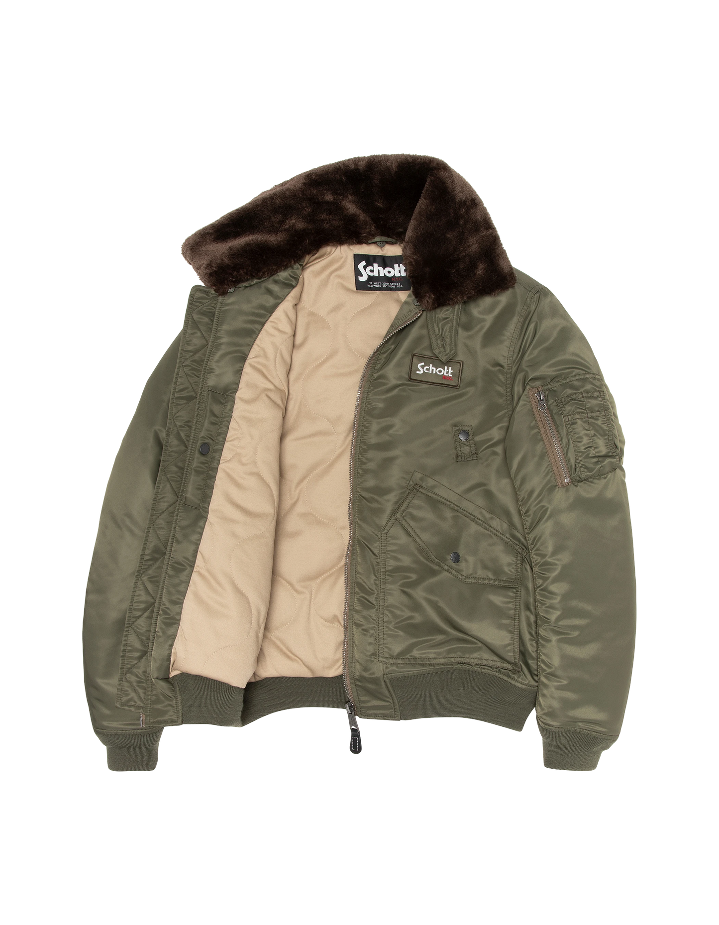 flight jacket army khaki