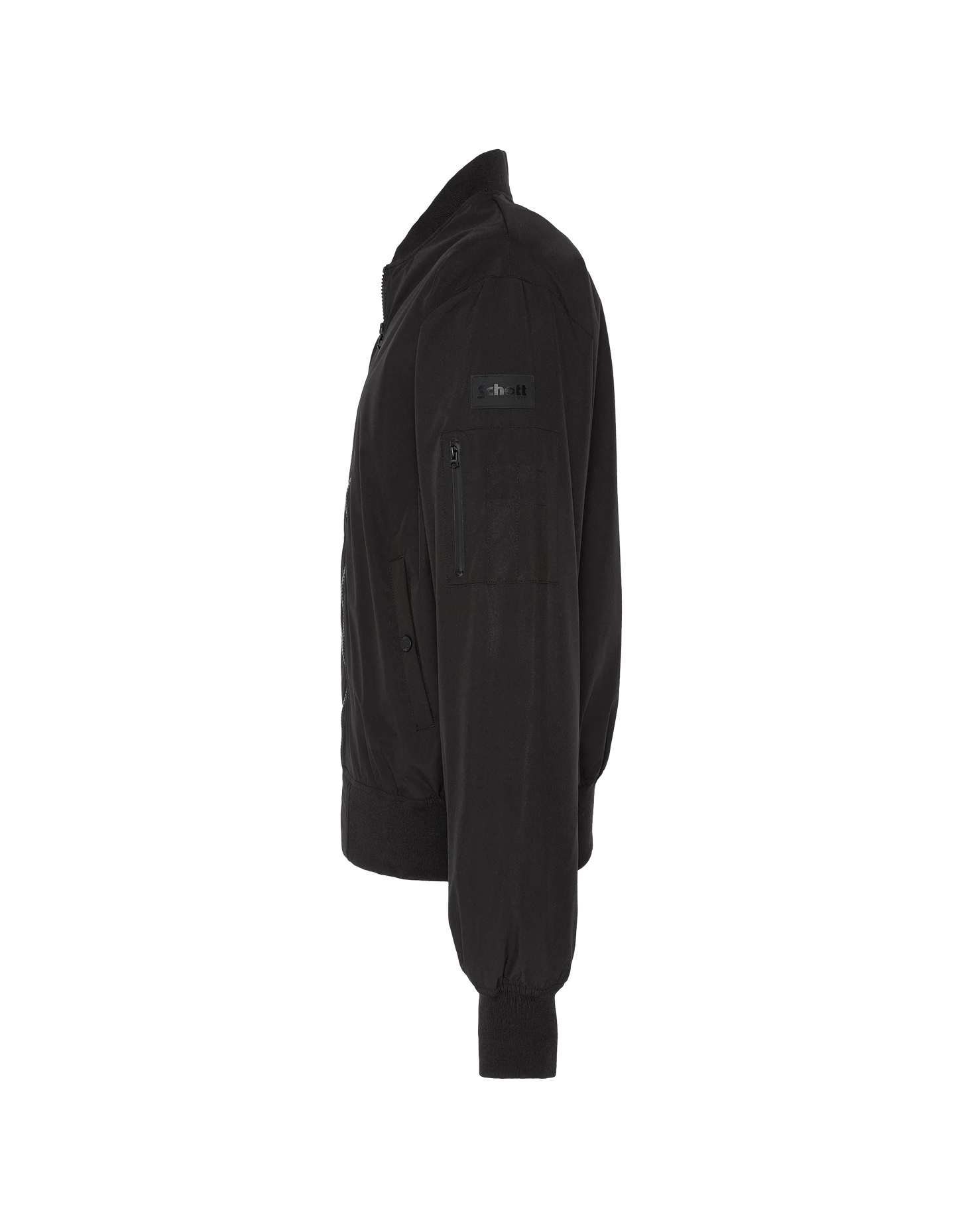 Bomber noir ultra-léger