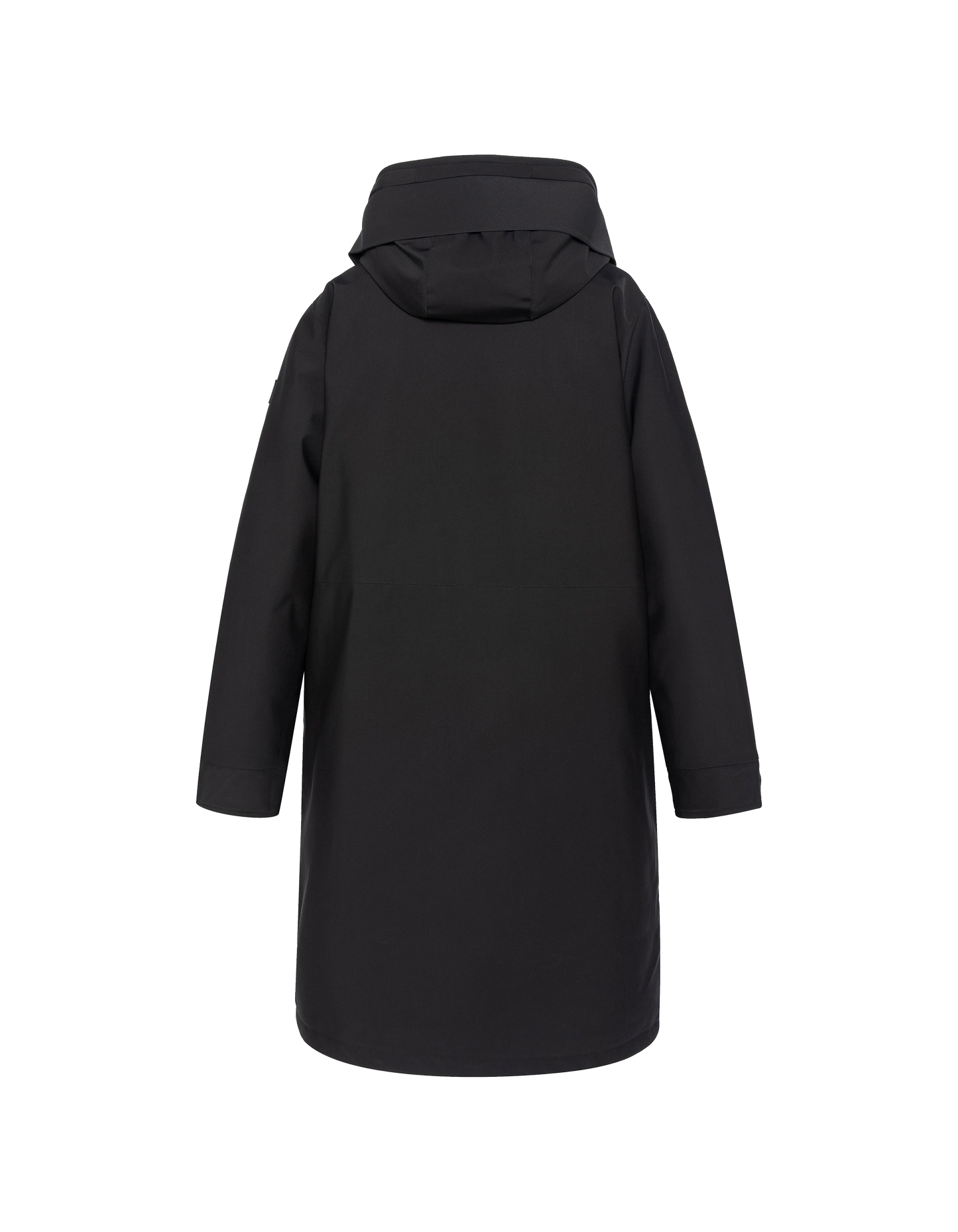 Schwarze Multipoches mit Kapuzen