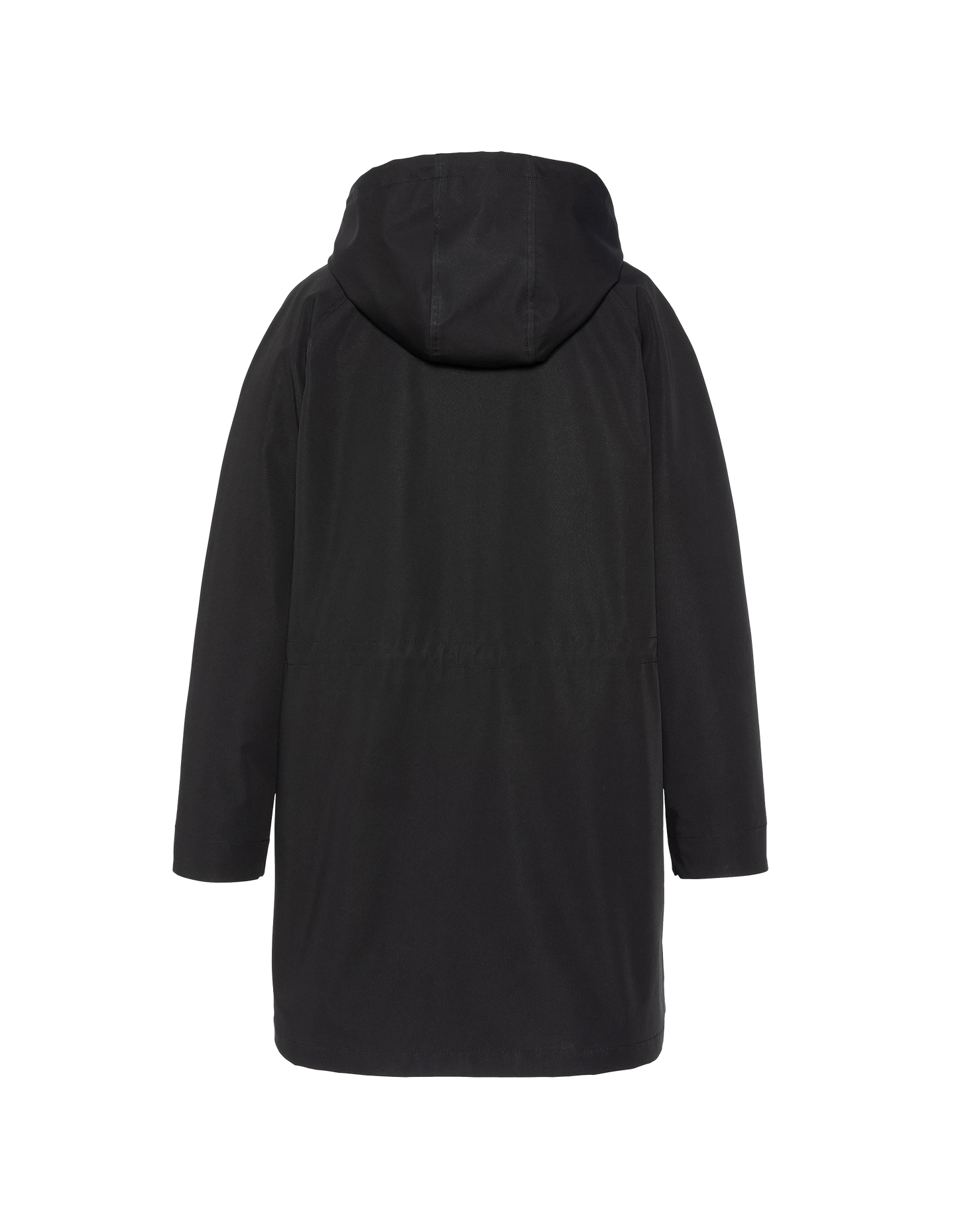 Schwarze Multipoches mit Kapuzen