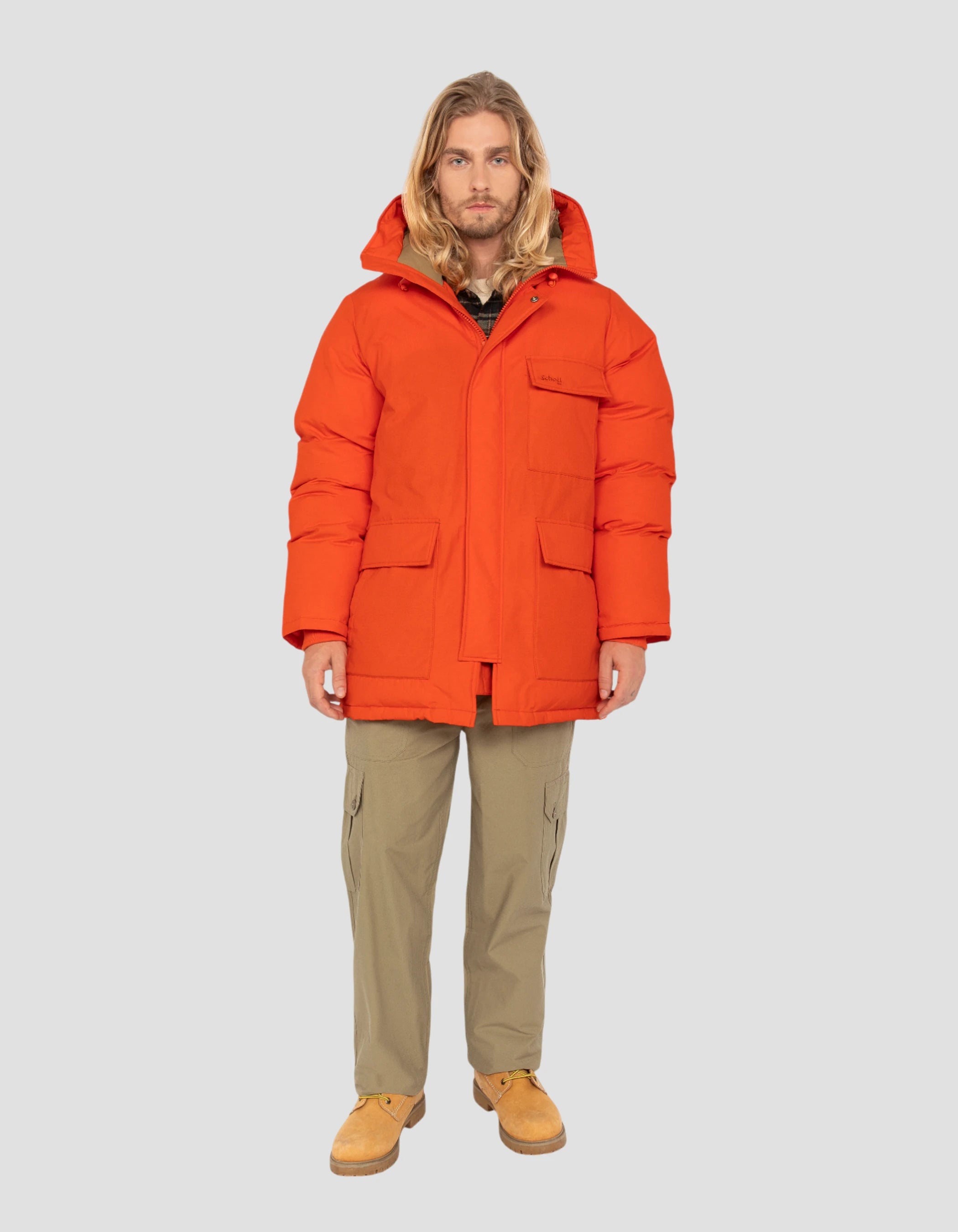 Veste d'Hiver Lourde pour Homme WOLF - Manteau à Capuche Isolé Veste d'Hiver Lourde pour Homme WOLF - Manteau à Capuche Isolé