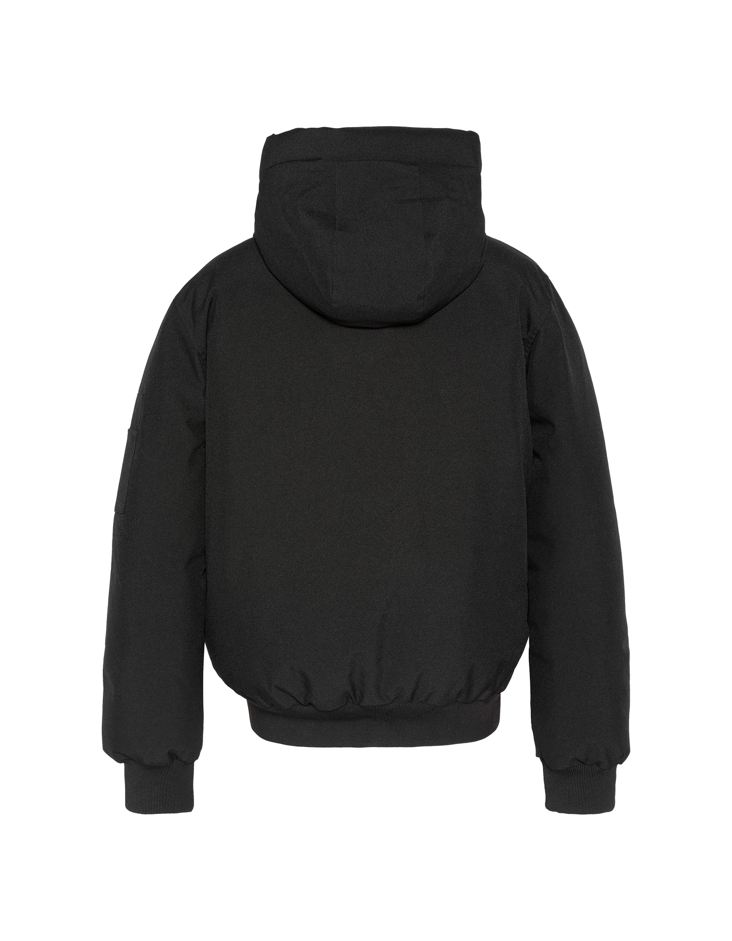 Giacca con cappuccio nero