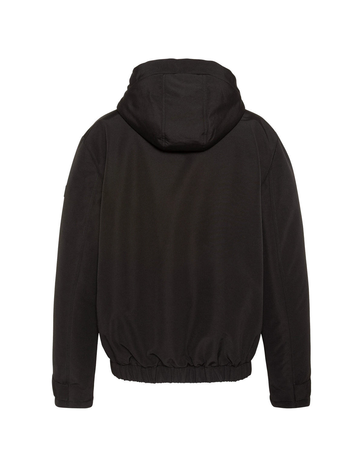 Parka à capuche noire