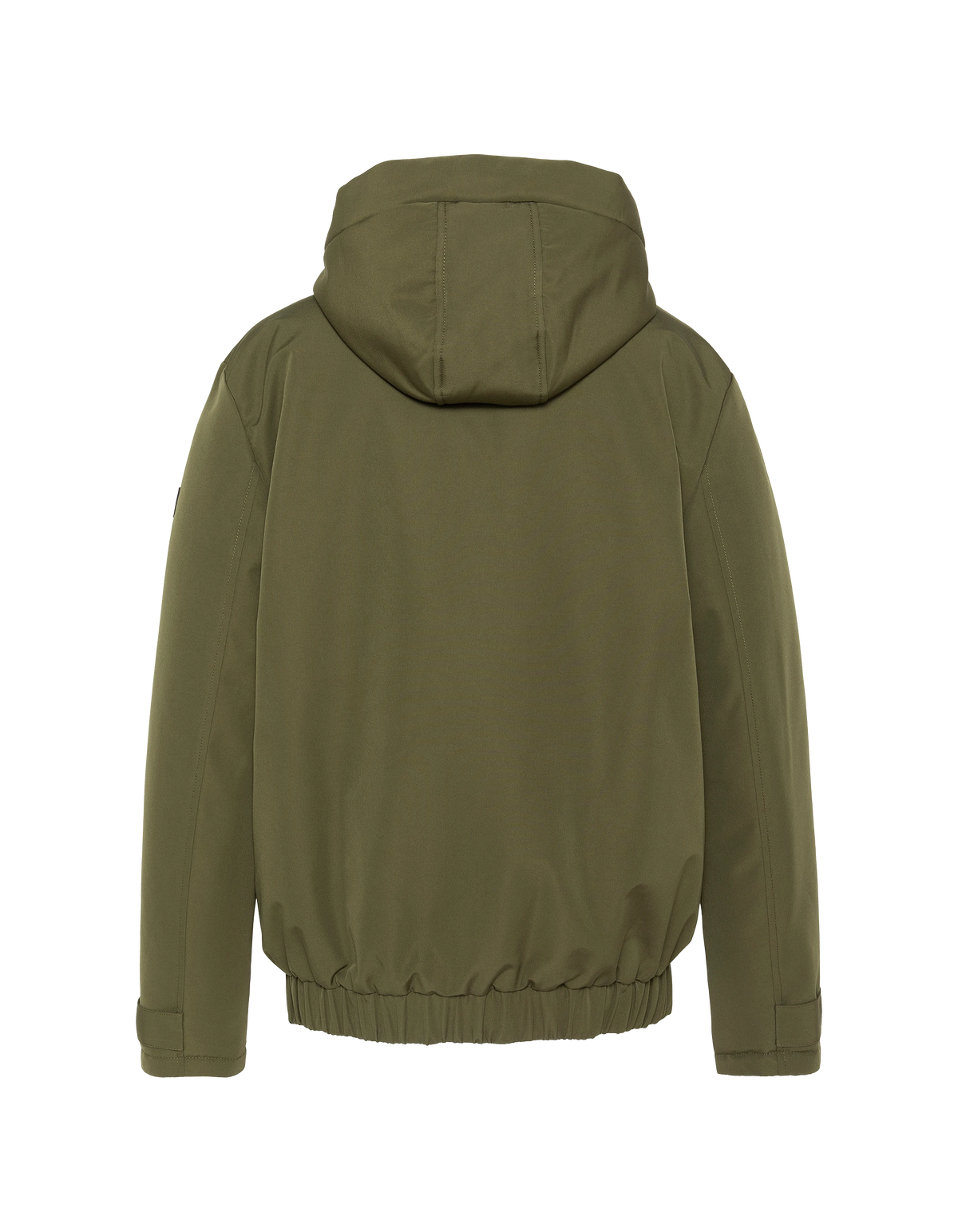 Parka caqui con capucha
