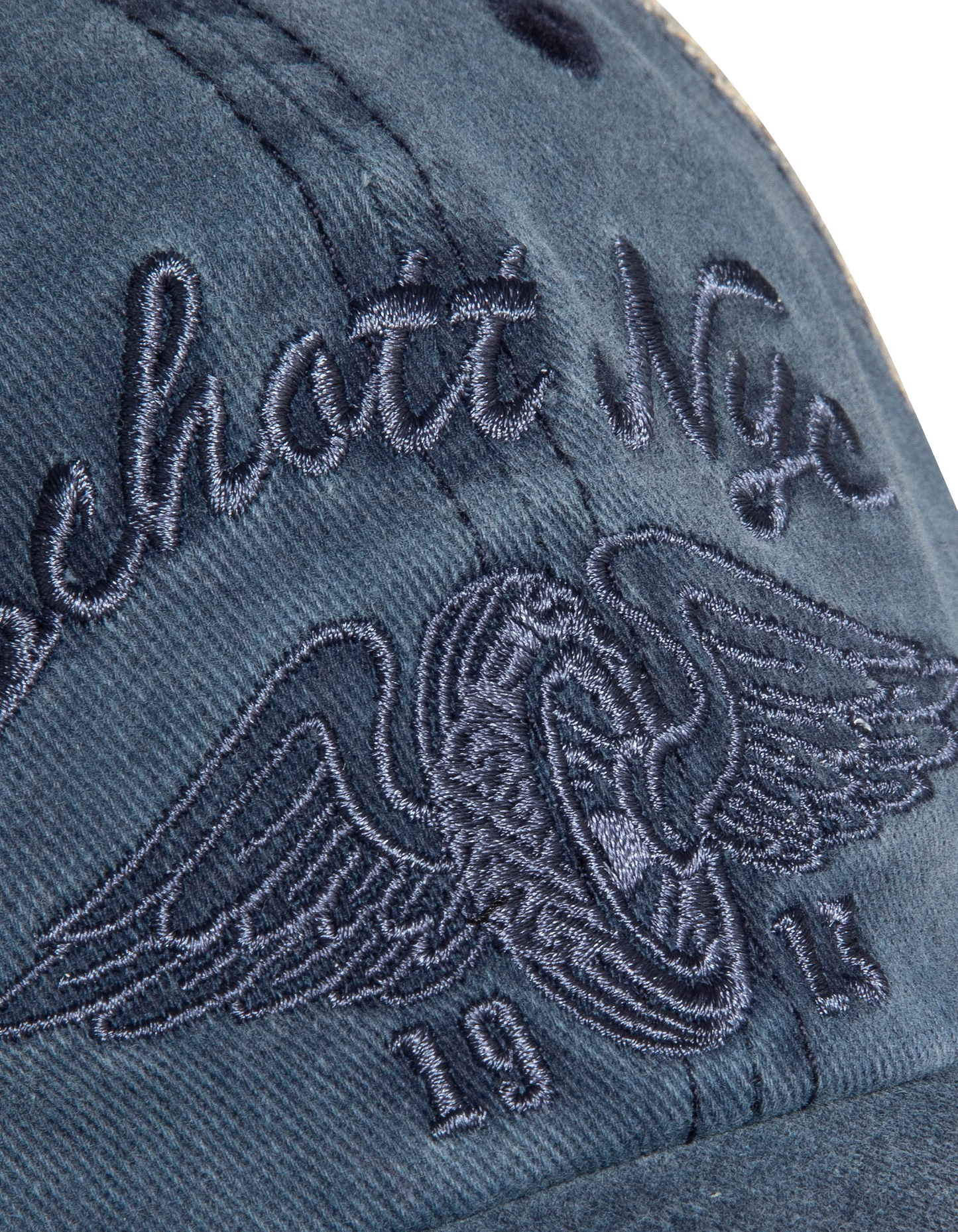 Dunkelblaue Trucker -Kappe