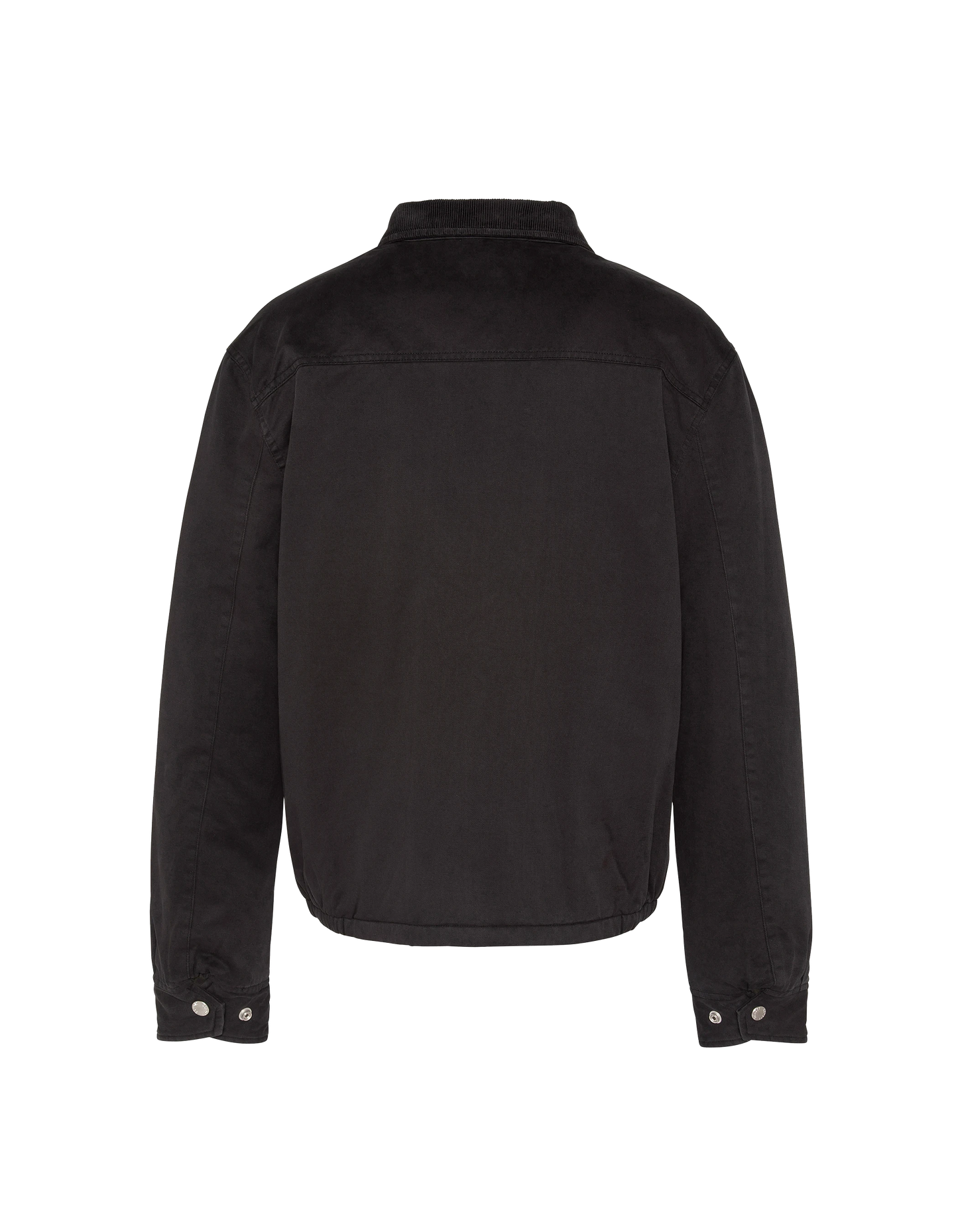 Blouson Noir Arbeiter en coton lavé