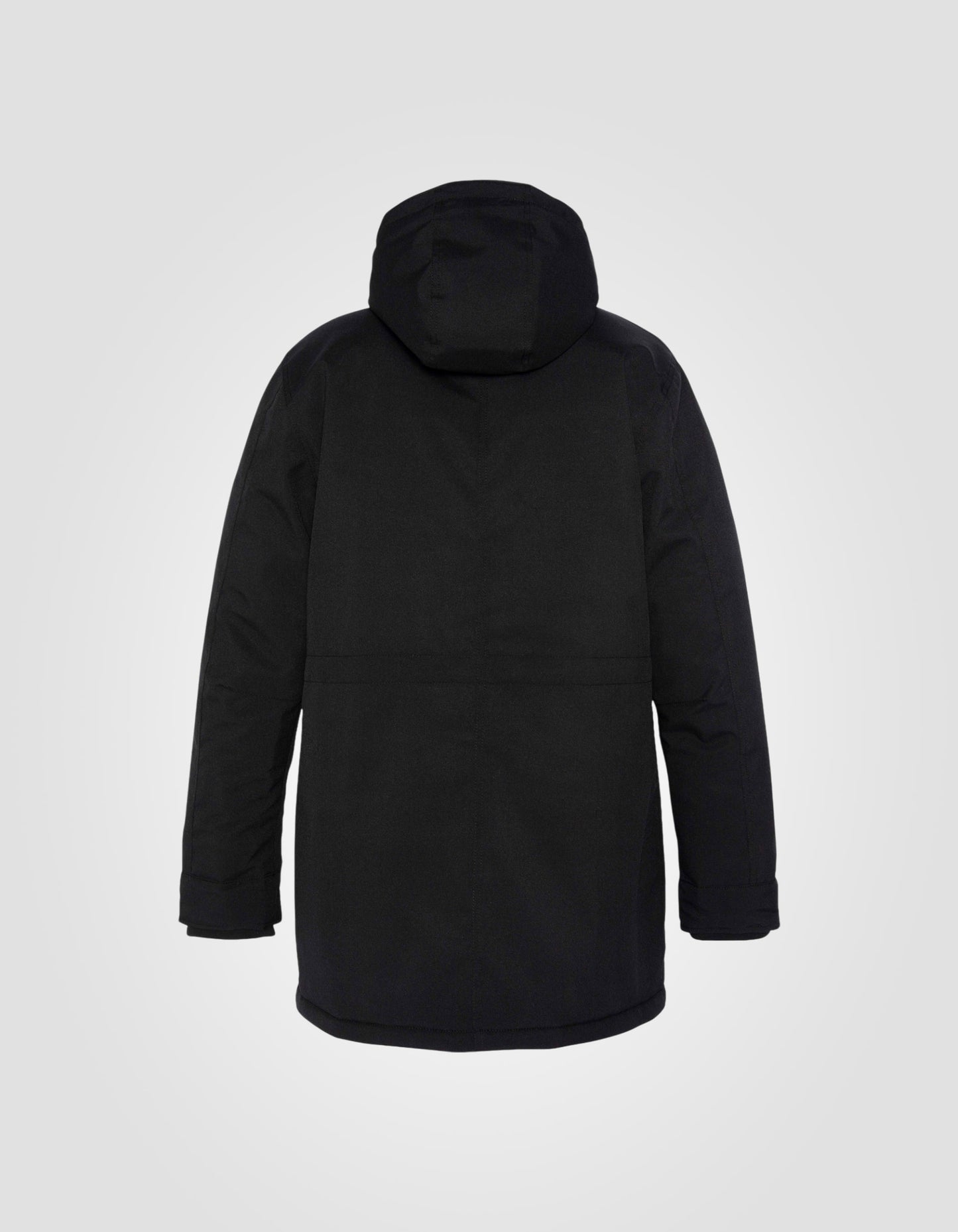 Parka longue à capuche