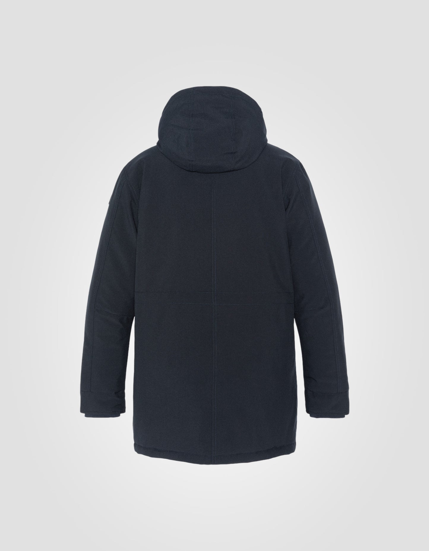 Parka longue à capuche