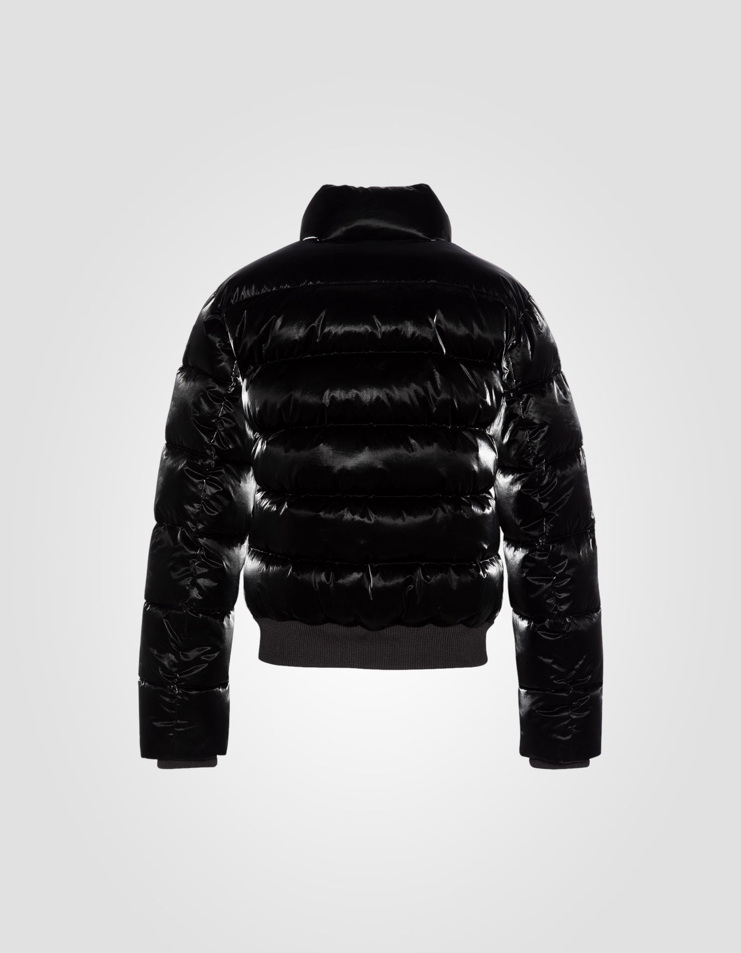 Doudoune effet satinée