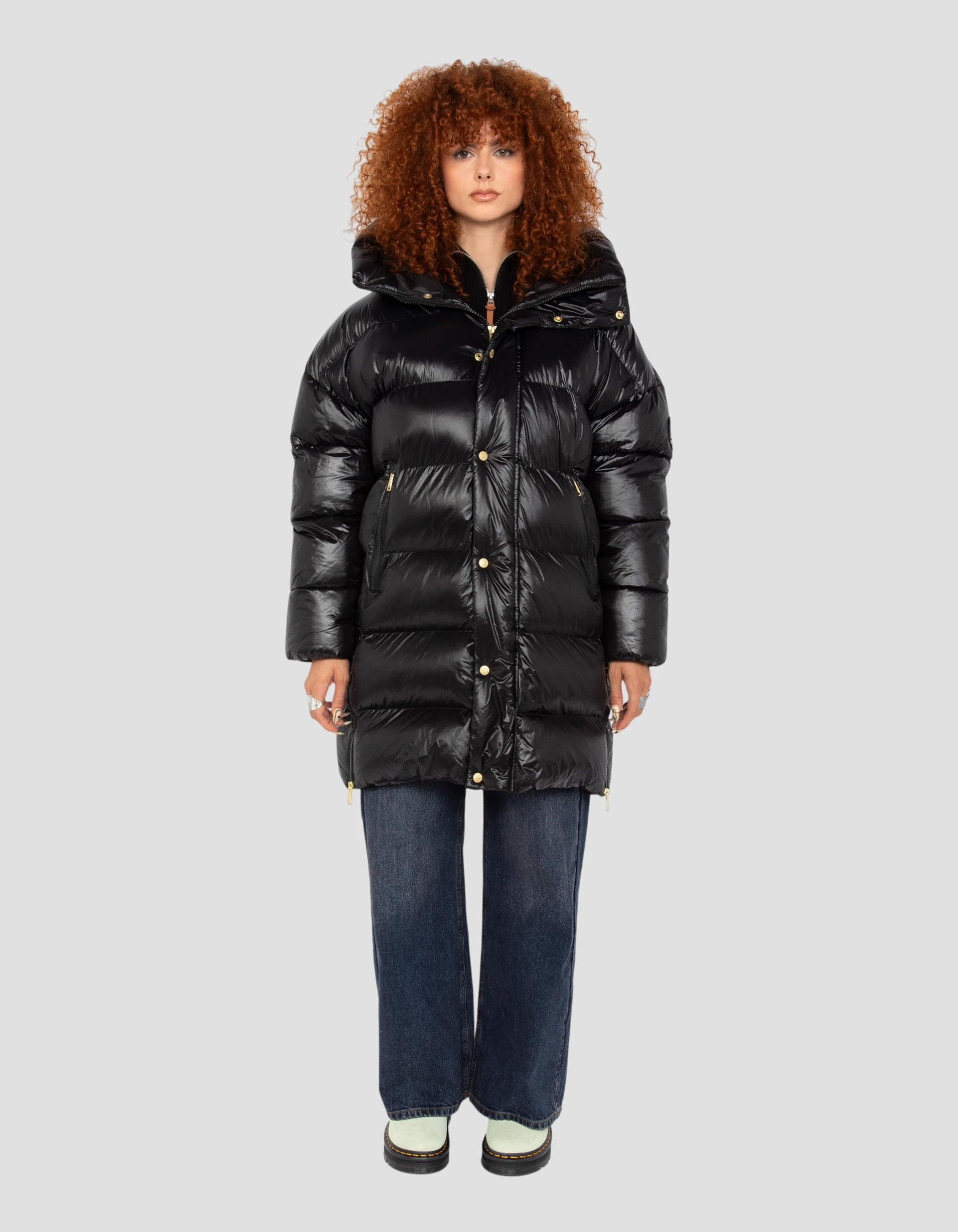 Doudoune Parka Torrente Couture - Coupe Courte, Noir, Tailles S à XL, Neuve Avec étiquette