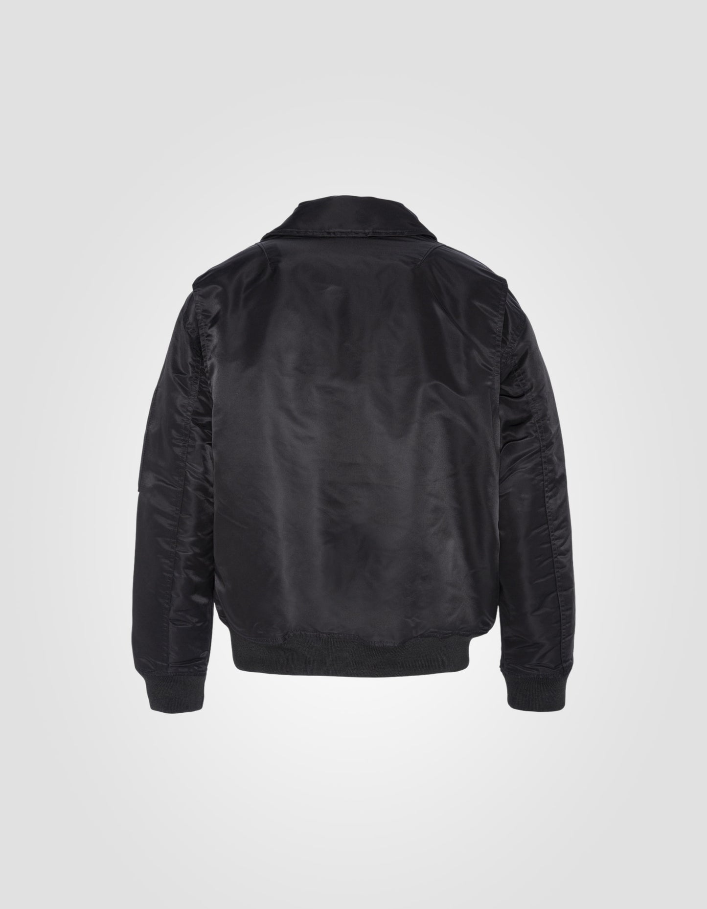 Schwarzer CWU -Pilot in recyceltem Nylon, Komfortschnitt, großer Größe