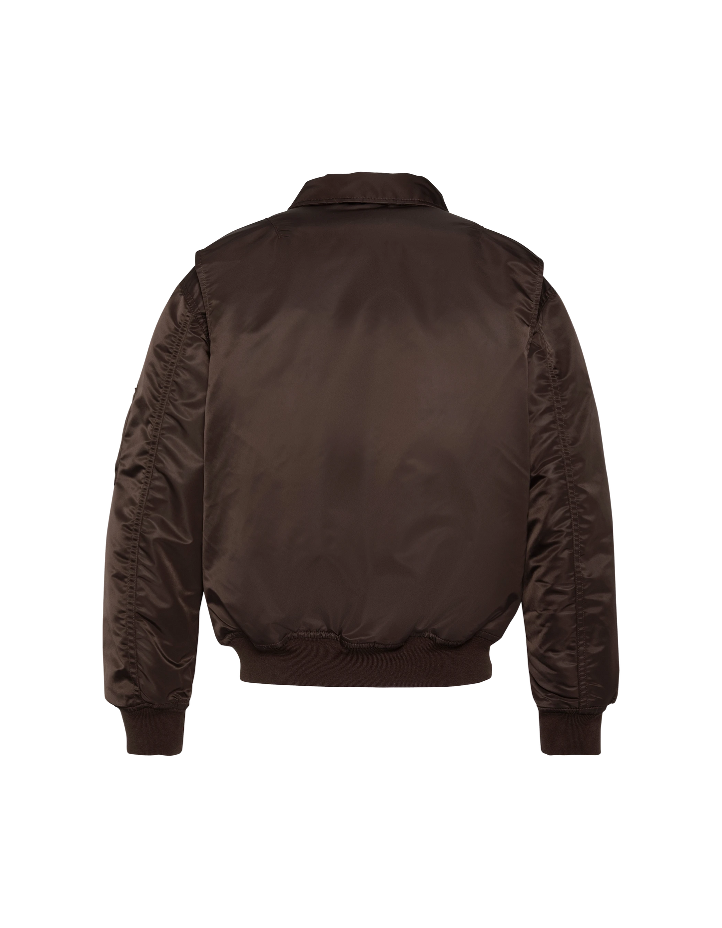 Bomber pilote CWU marron foncé en nylon recyclé, coupe confort