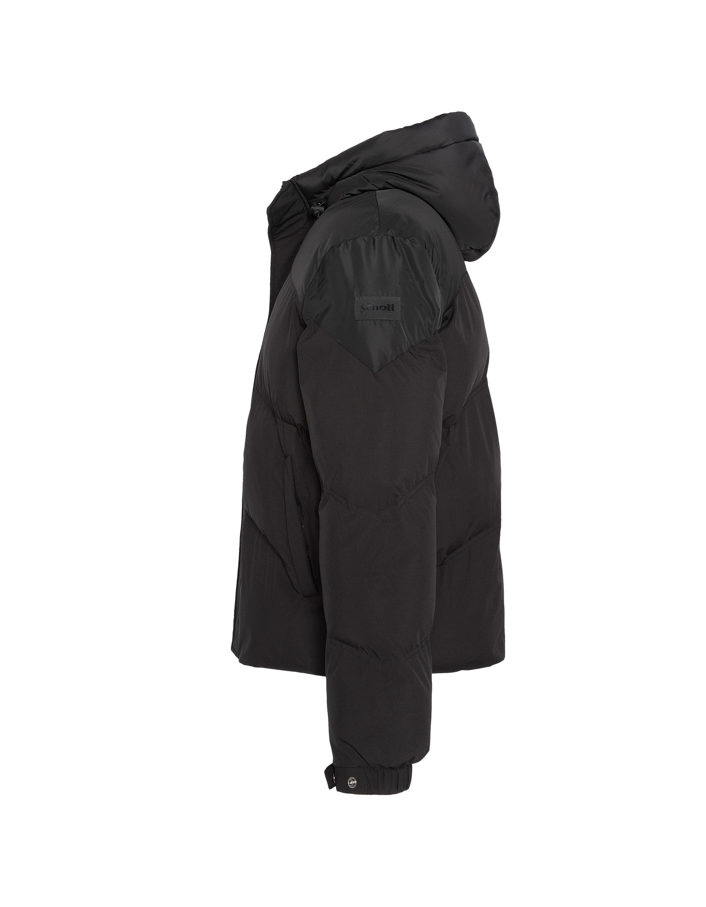 Bicolor hooded light light jacket