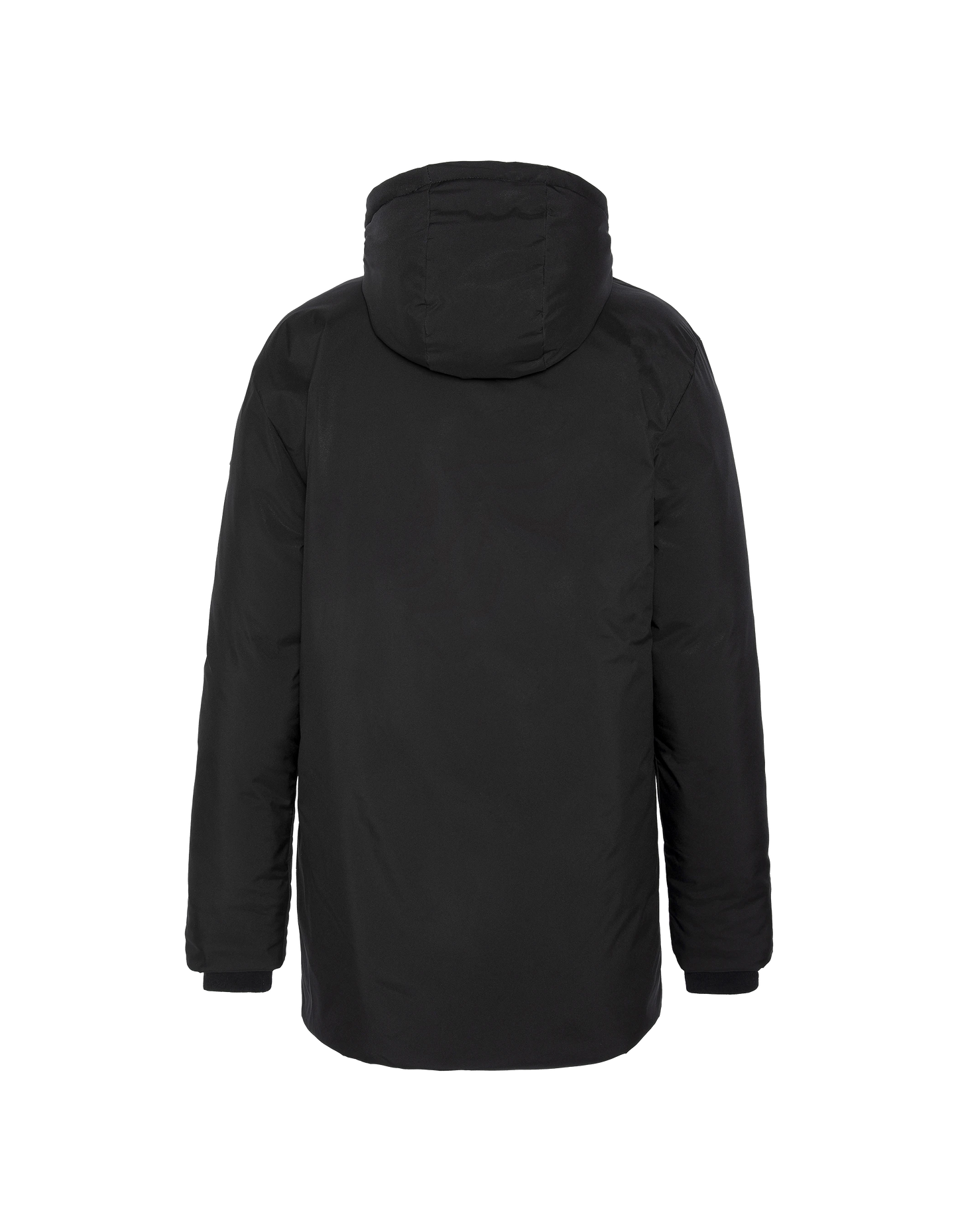 Parka noire longue