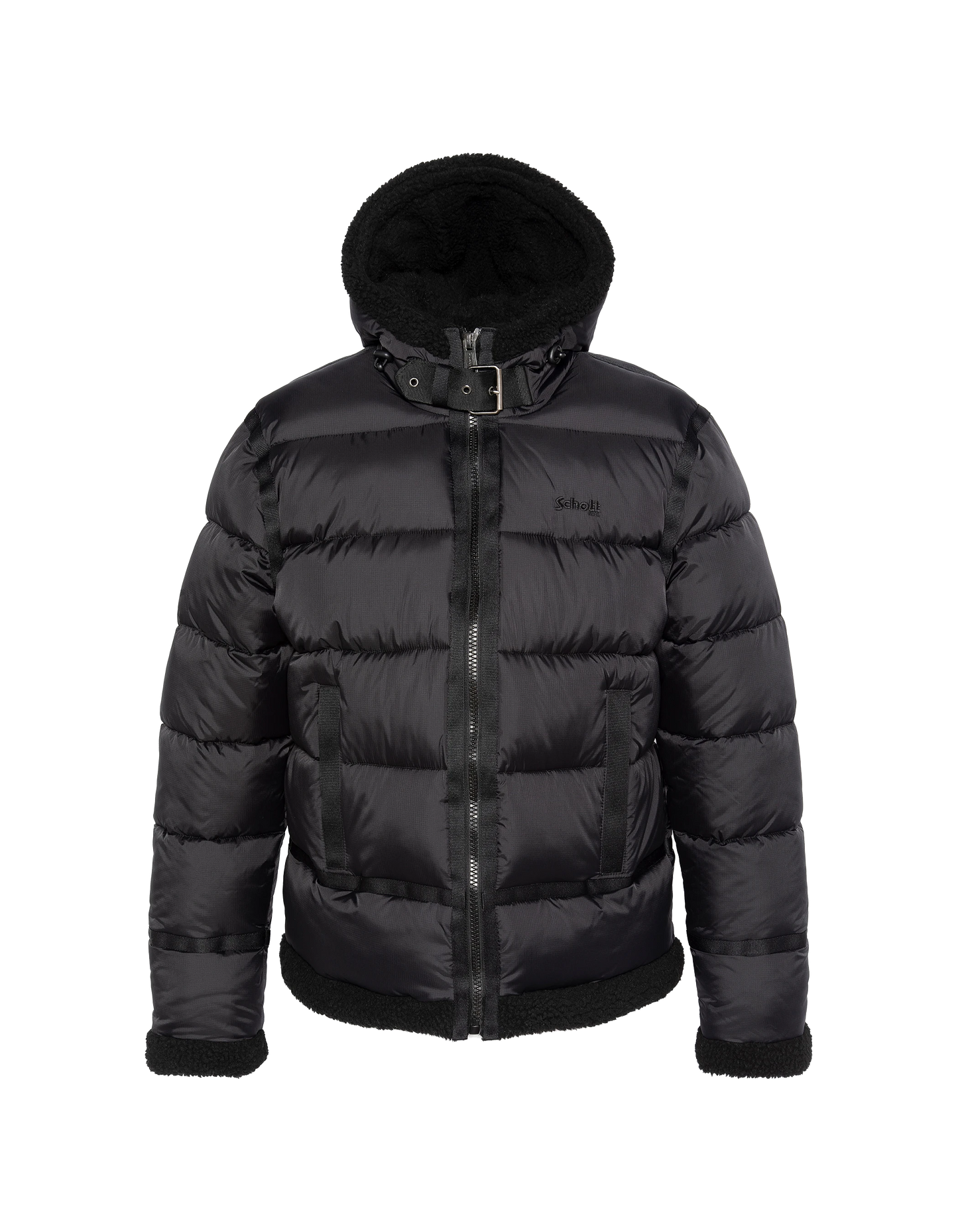 Black jacket with Bombardier spirit hood