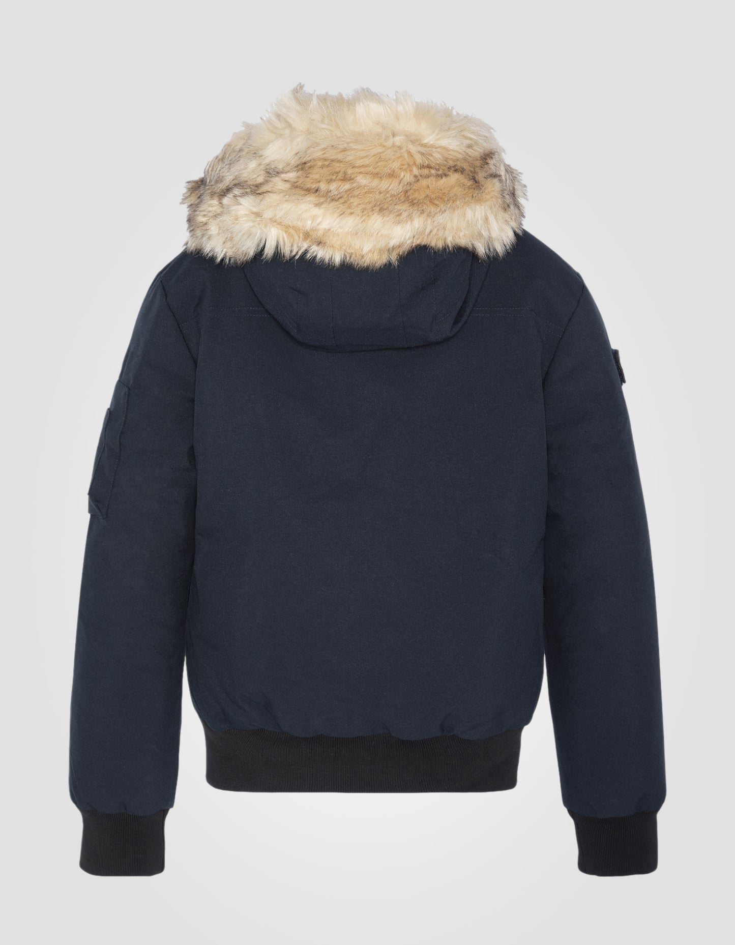 Marineblaue Schnorcheljacke mit Kinderhaube
