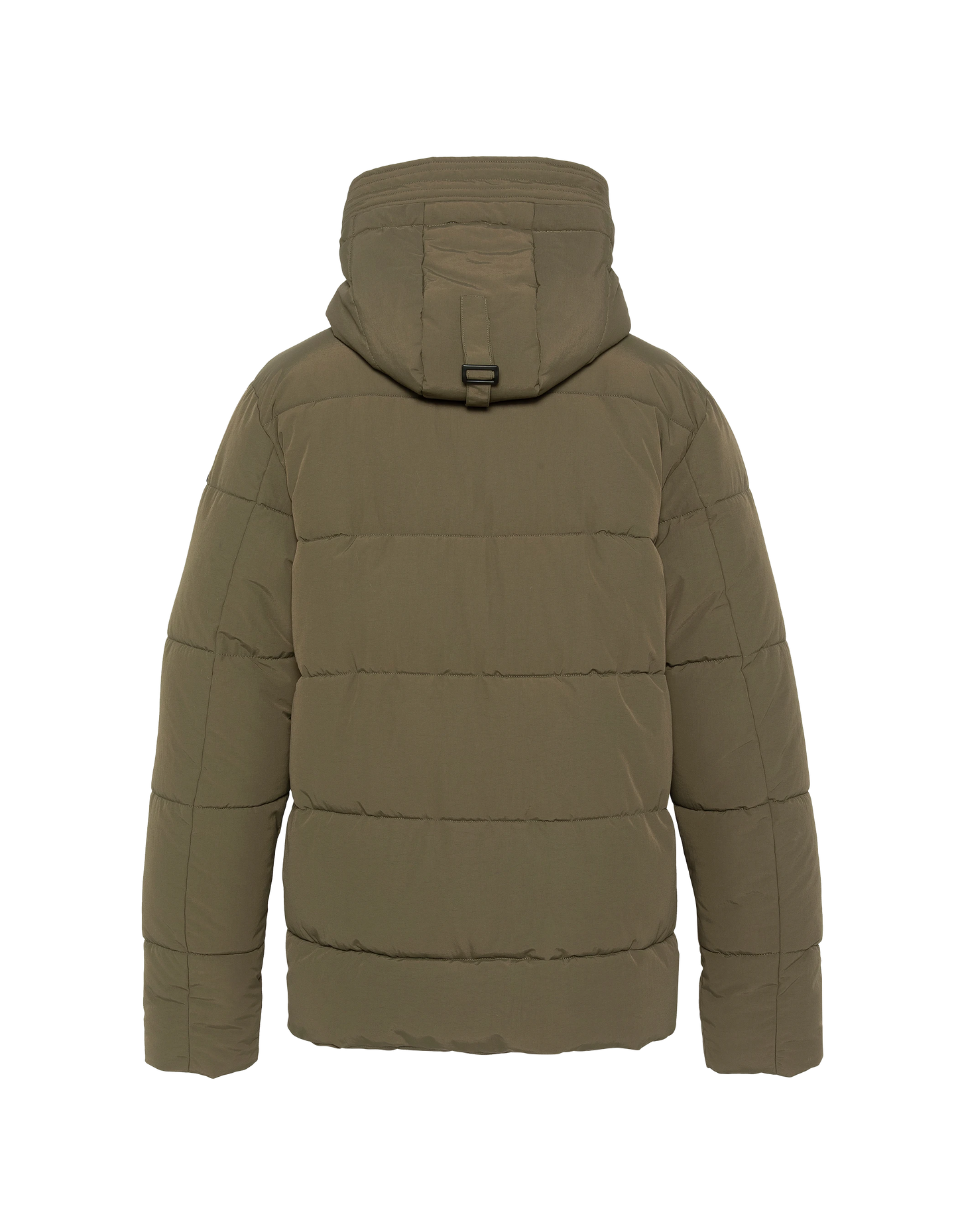 Kapuzenkhaki Parka