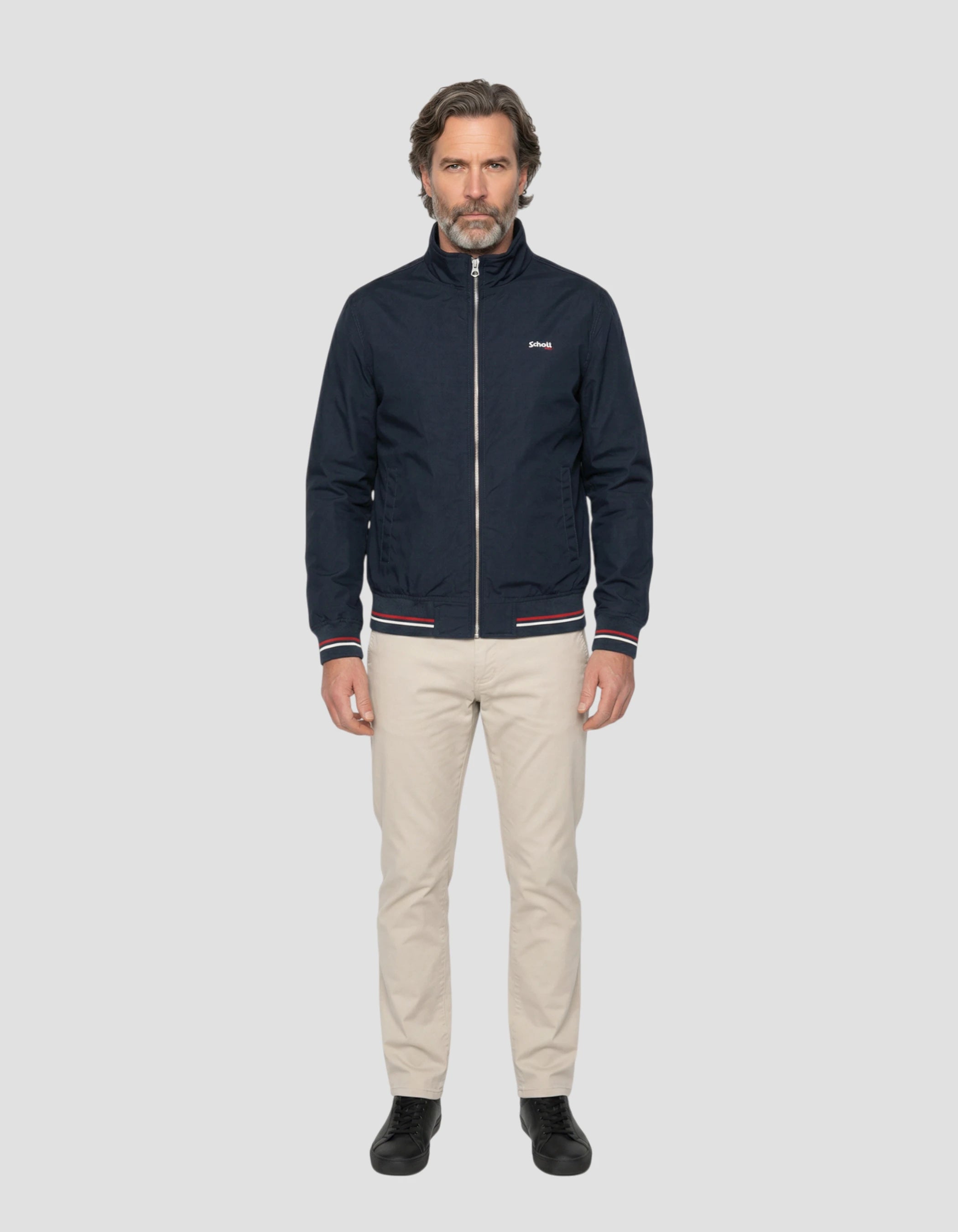 Navy stardust jacket - KEN25 | Schott NYC®