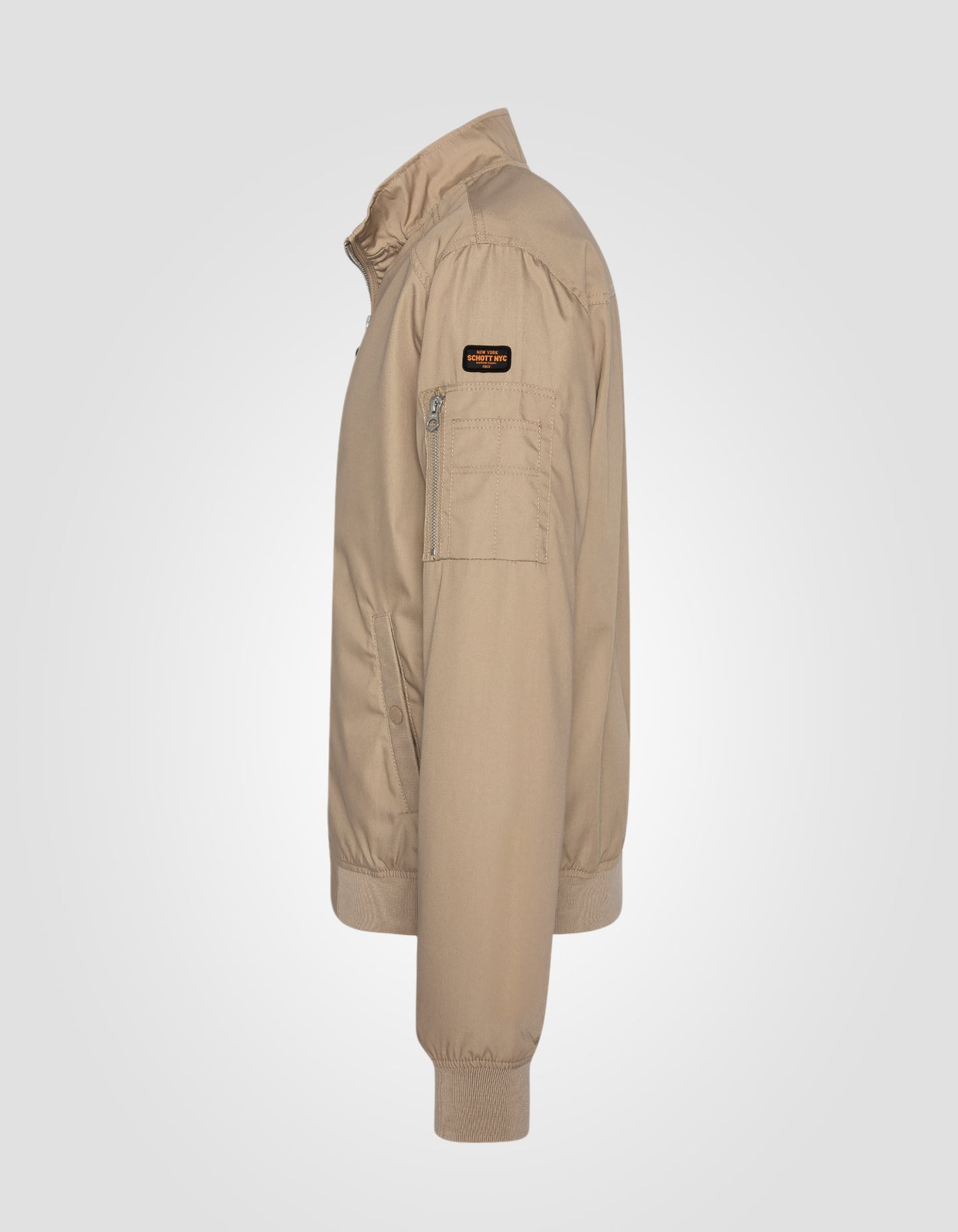 Blouson casual beige clair