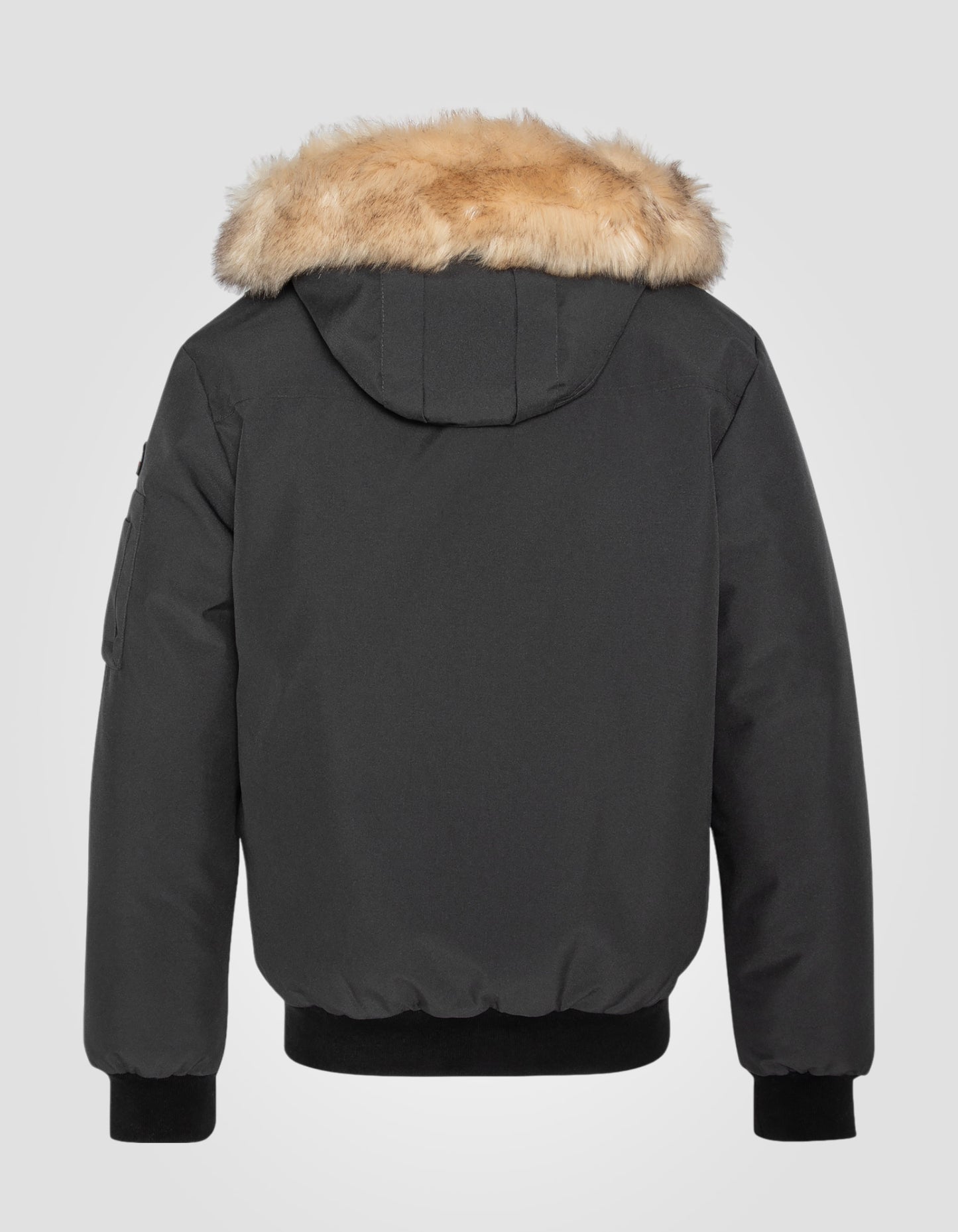 Parka courte à capuche