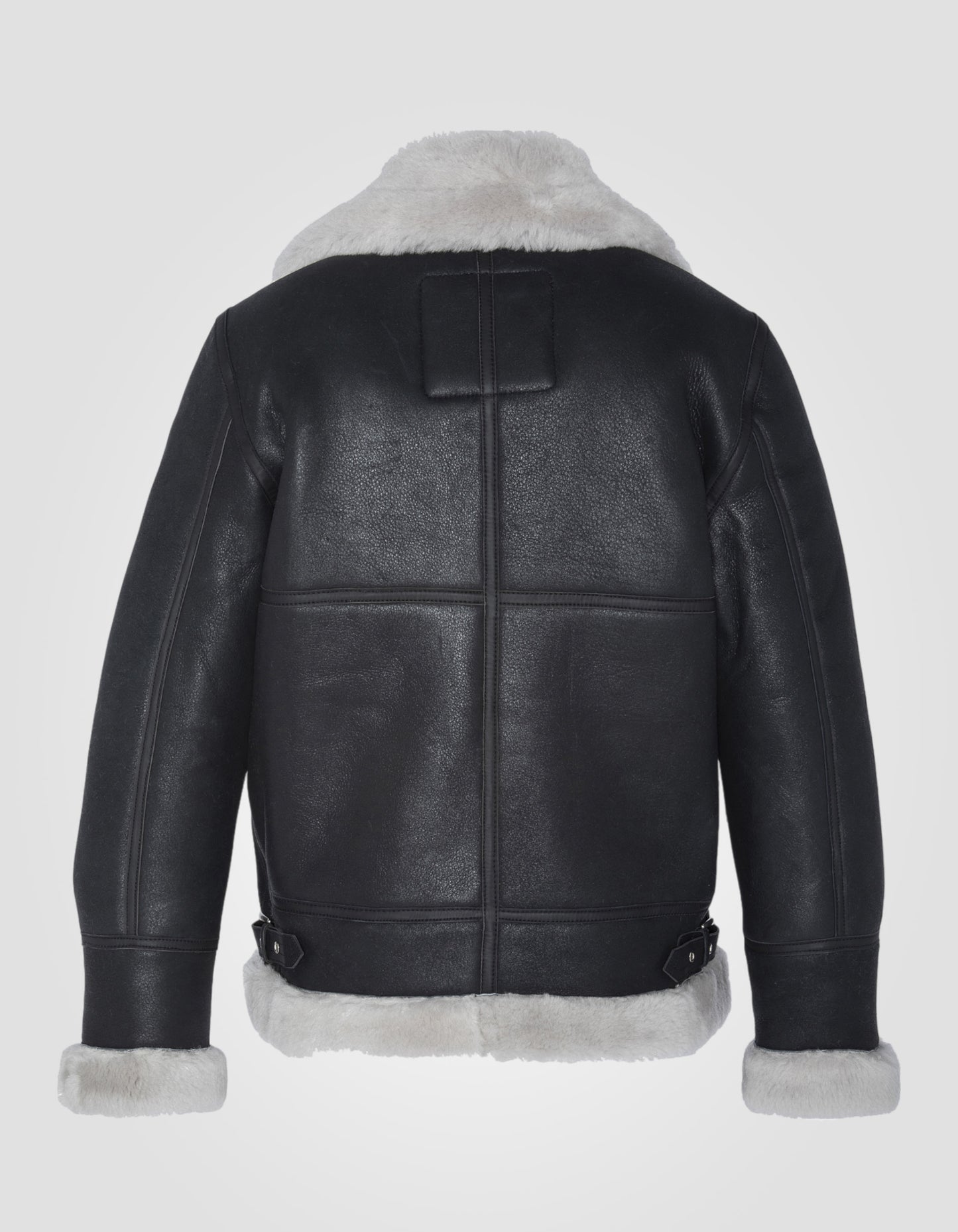 Blouson bombardier B-3, cuir de mouton