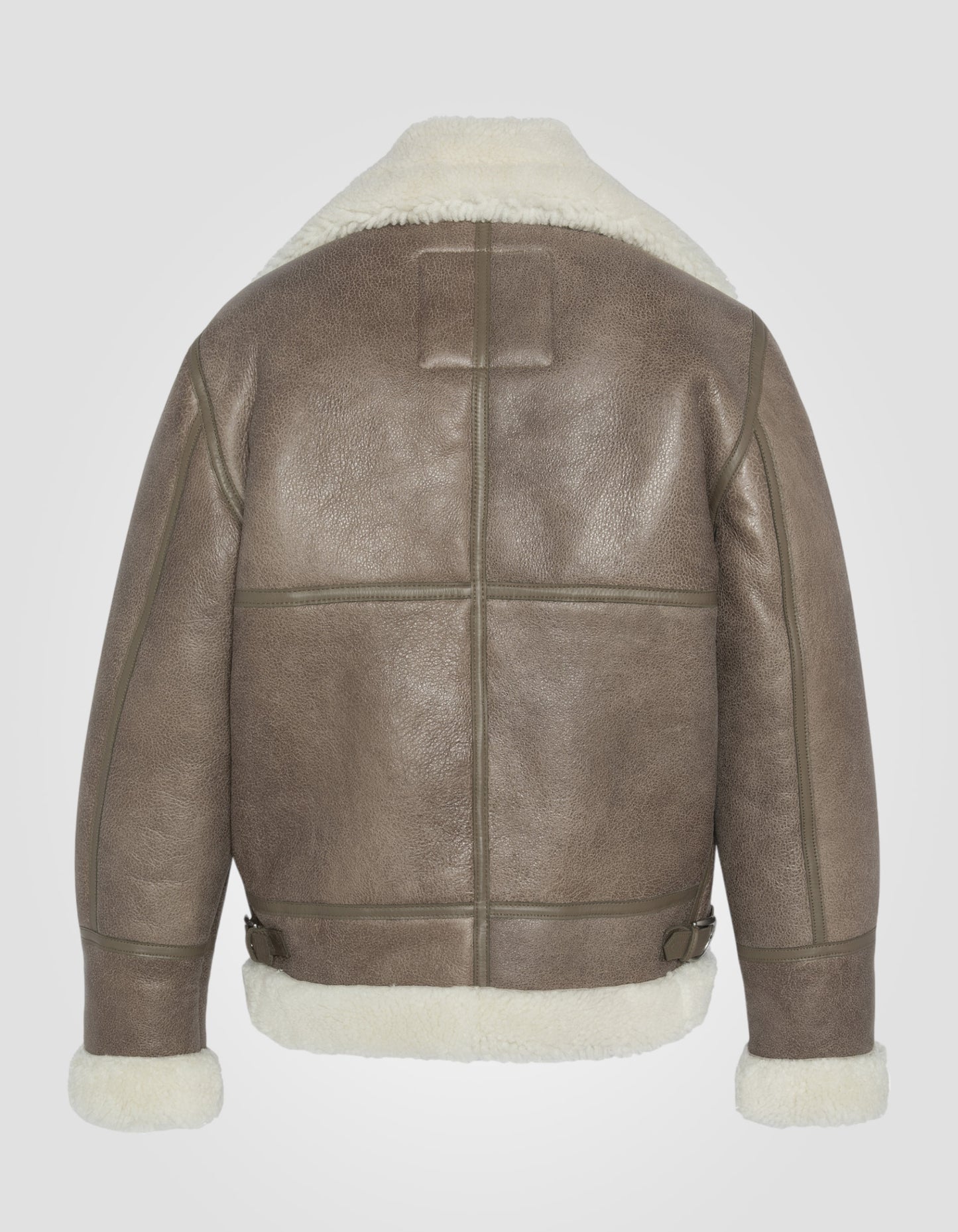 Blouson bombardier B-3, cuir de mouton