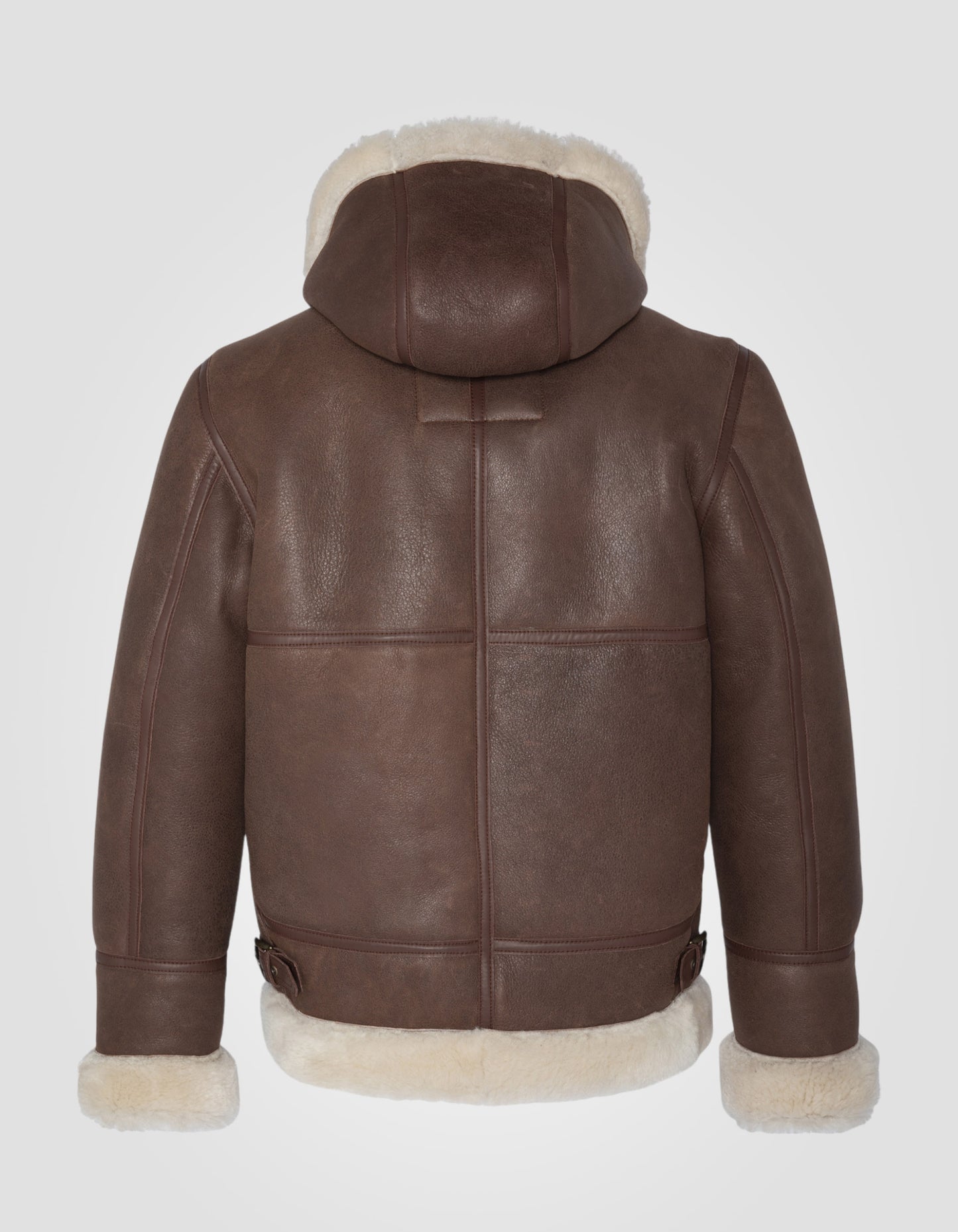 Blouson bombardier B-3, cuir de mouton