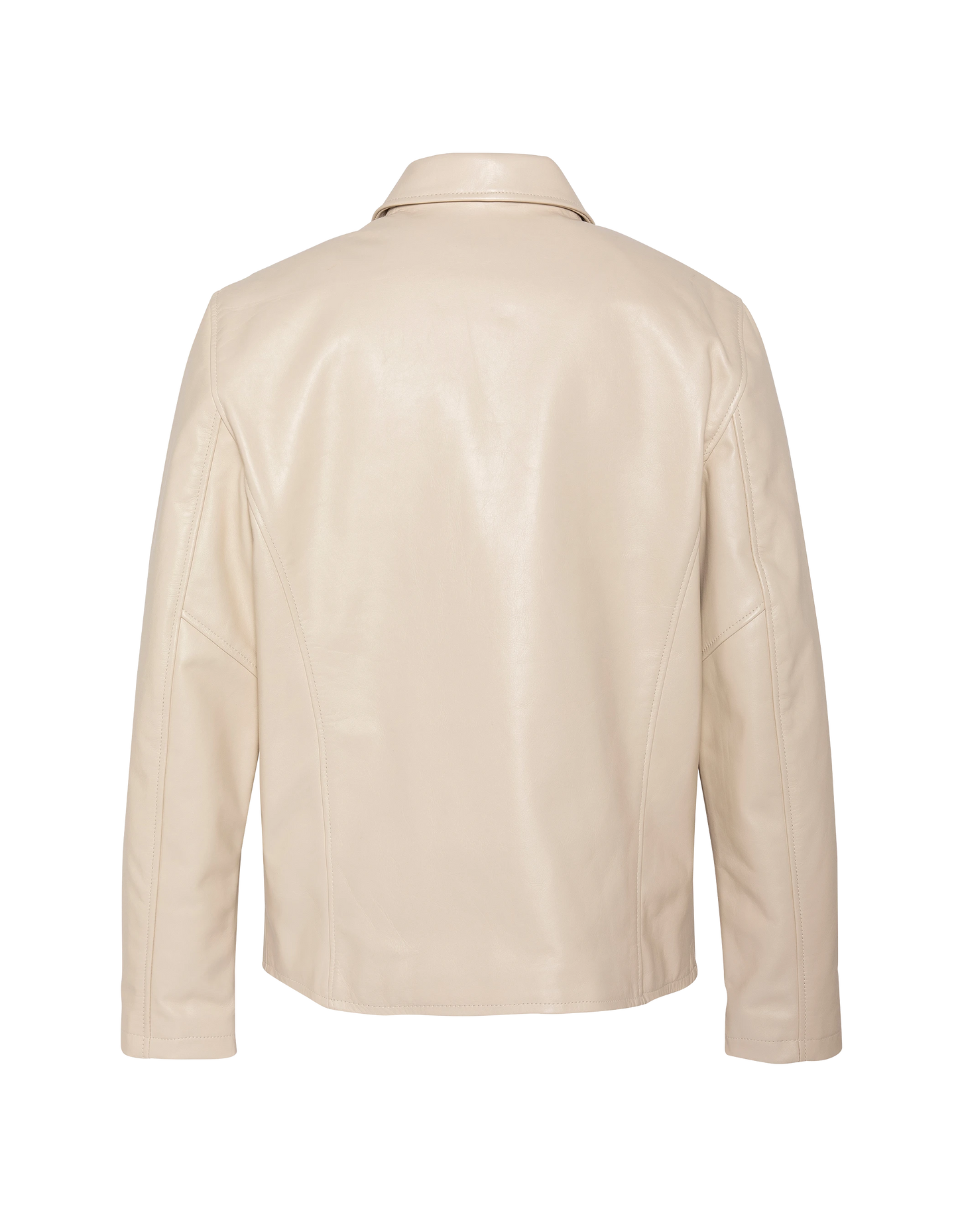Off-white casual jacket, cowhide leather