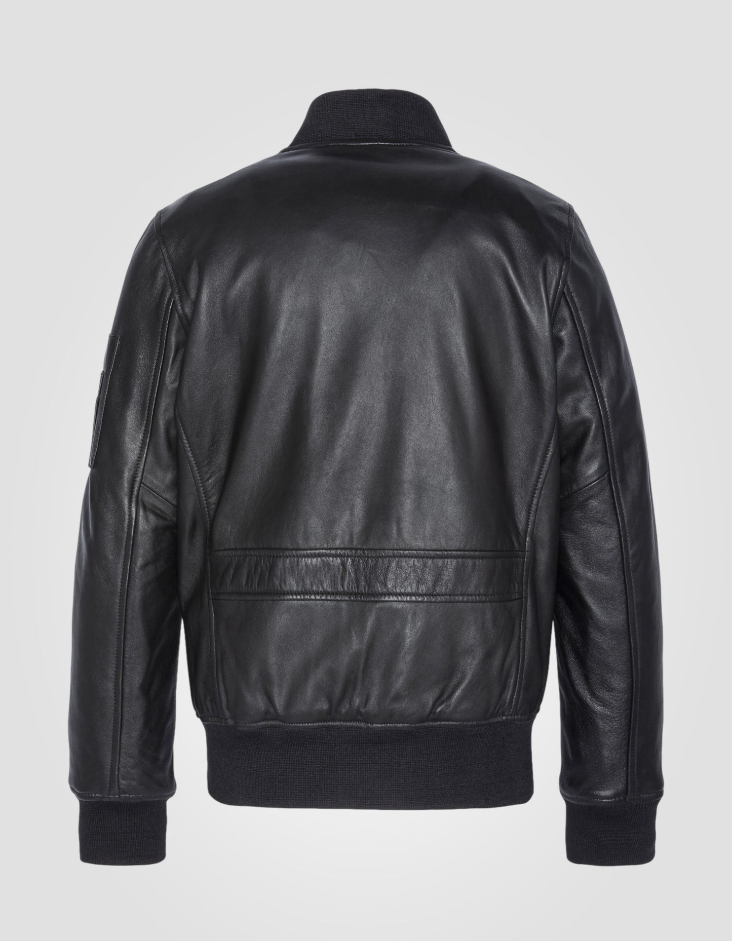 Blouson bomber MA-1, cuir d'agneau