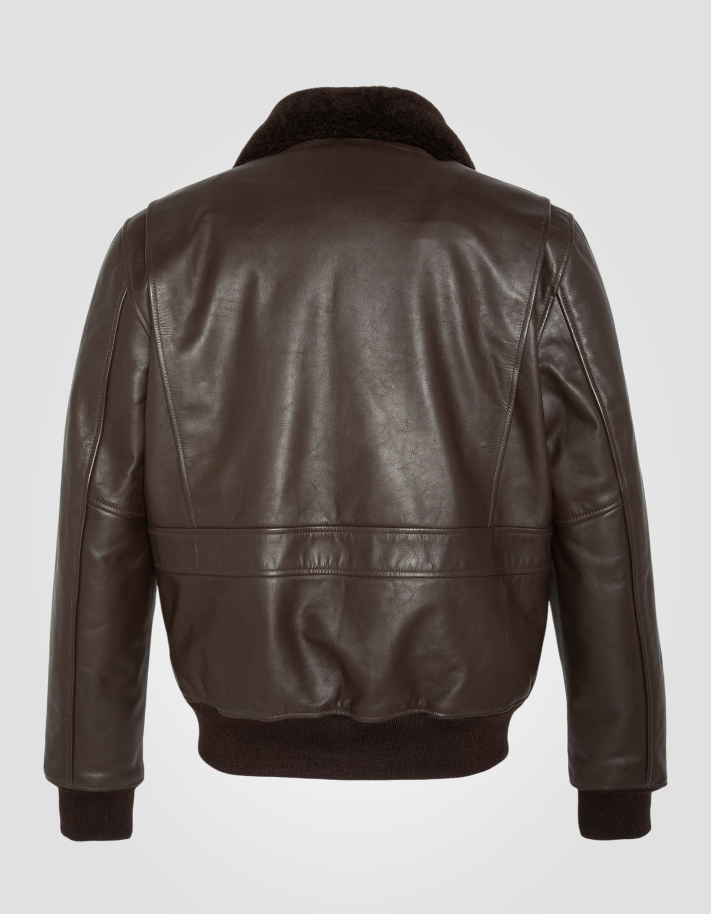 Blouson pilote type A-2, cuir de vachette