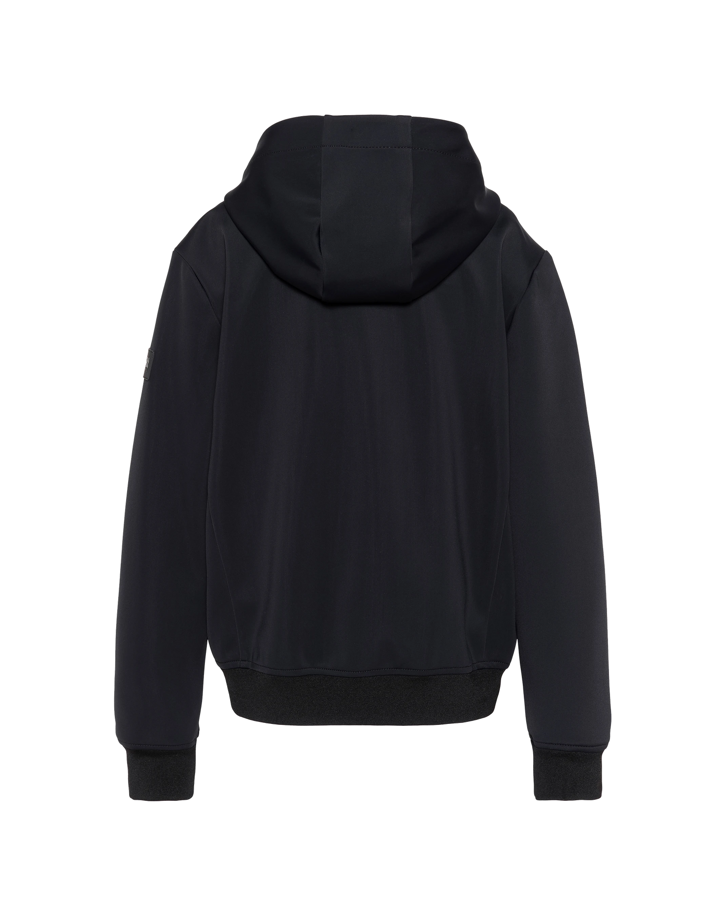 Blouson technique bleu marine à capuche enfant
