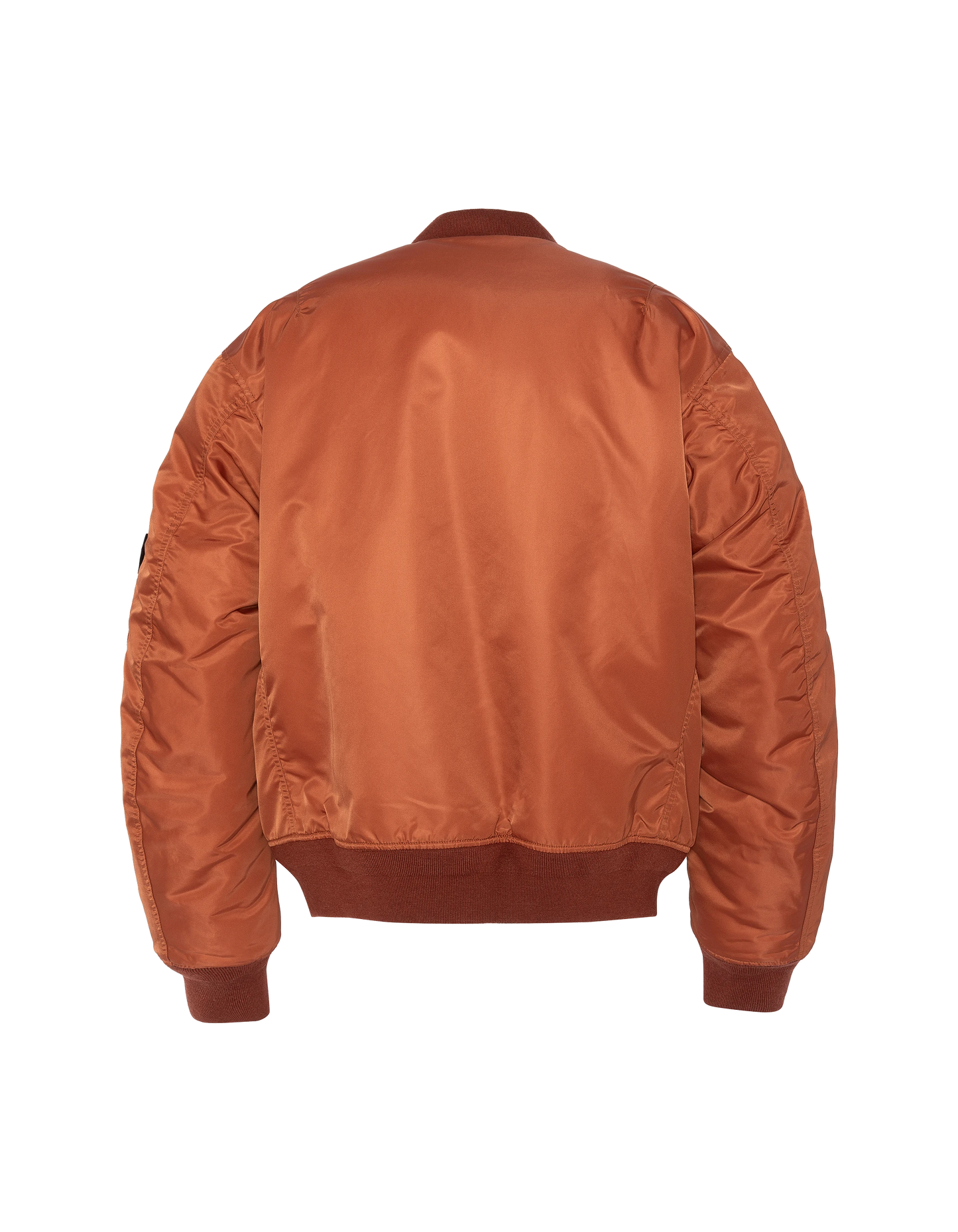 Bomber MA-1 gewaschene Kupfer in recyceltem Nylon, Komfortschnitt