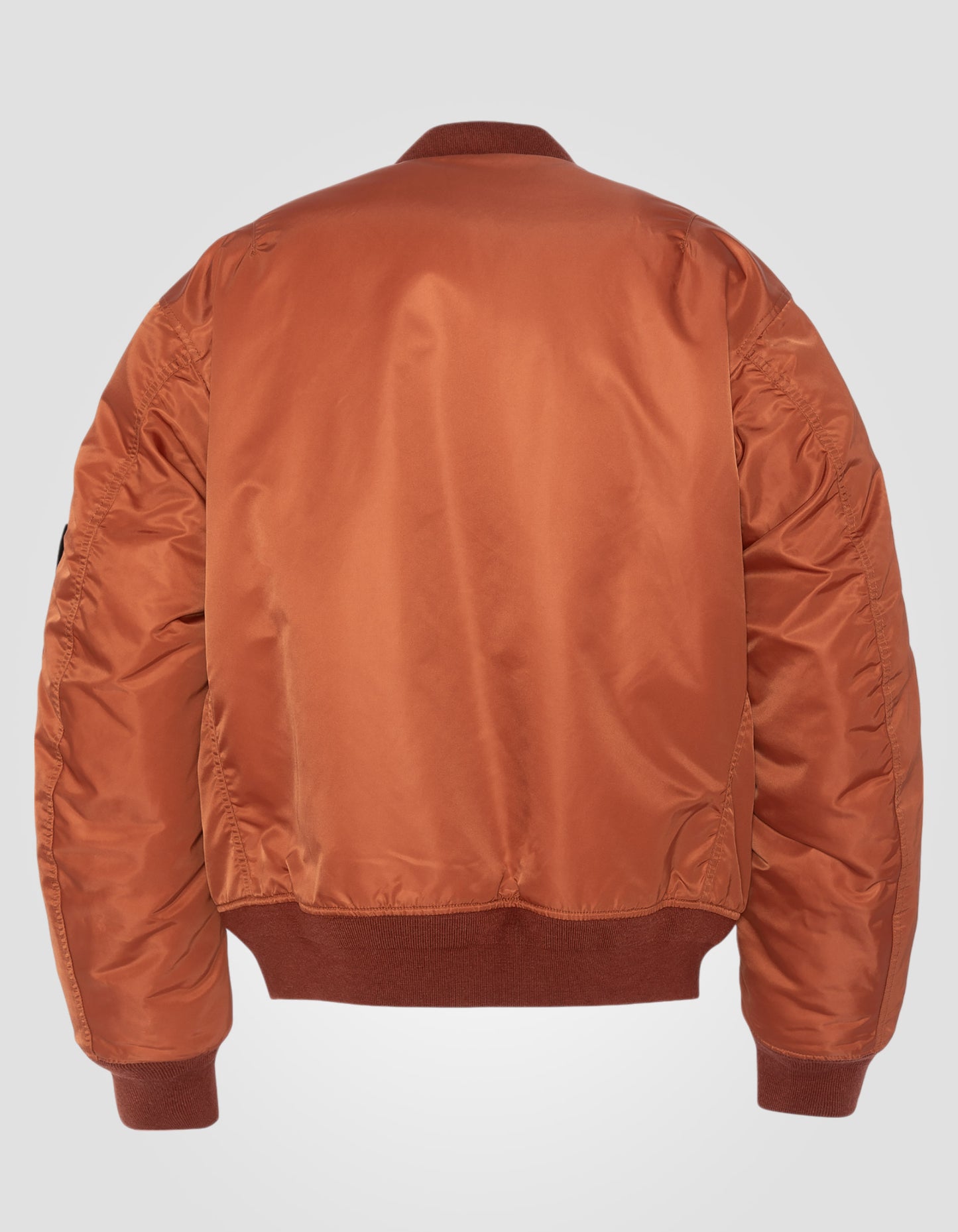 Bomber MA-1 gewaschene Kupfer in recyceltem Nylon, Komfortschnitt