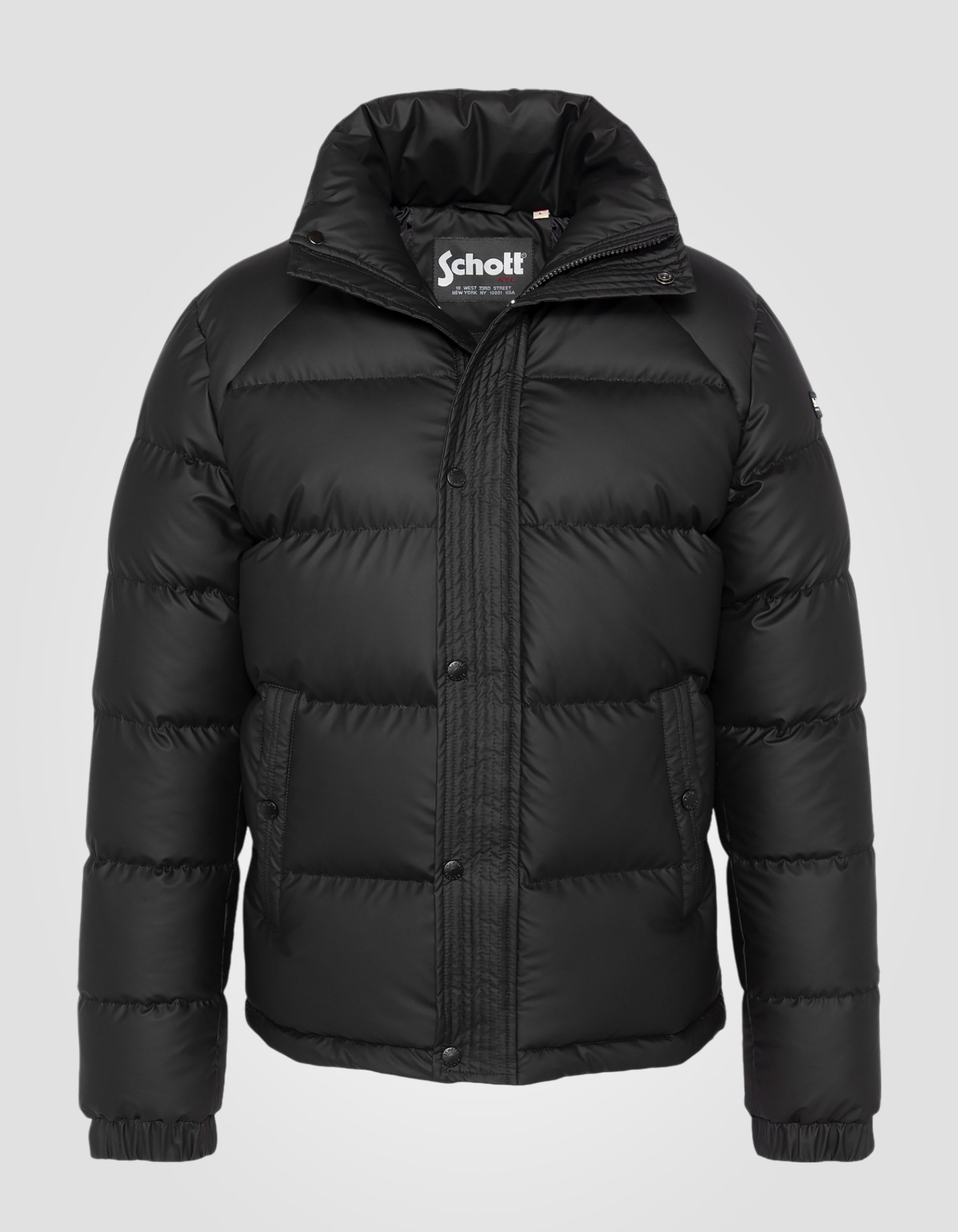 Black Down jacket Rubber - Main Image