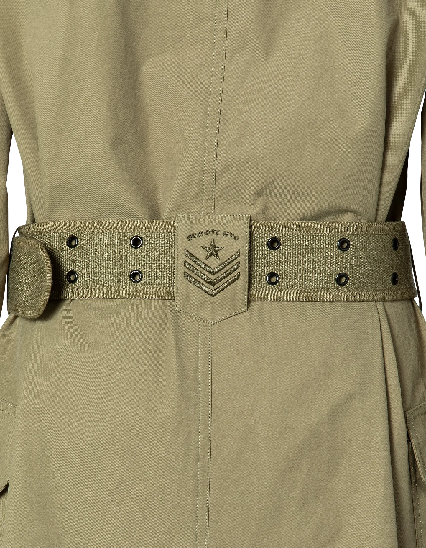 Trench army kaki clair