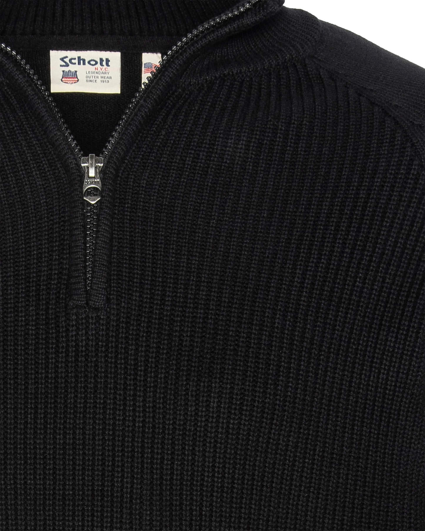Pull camionneur noir