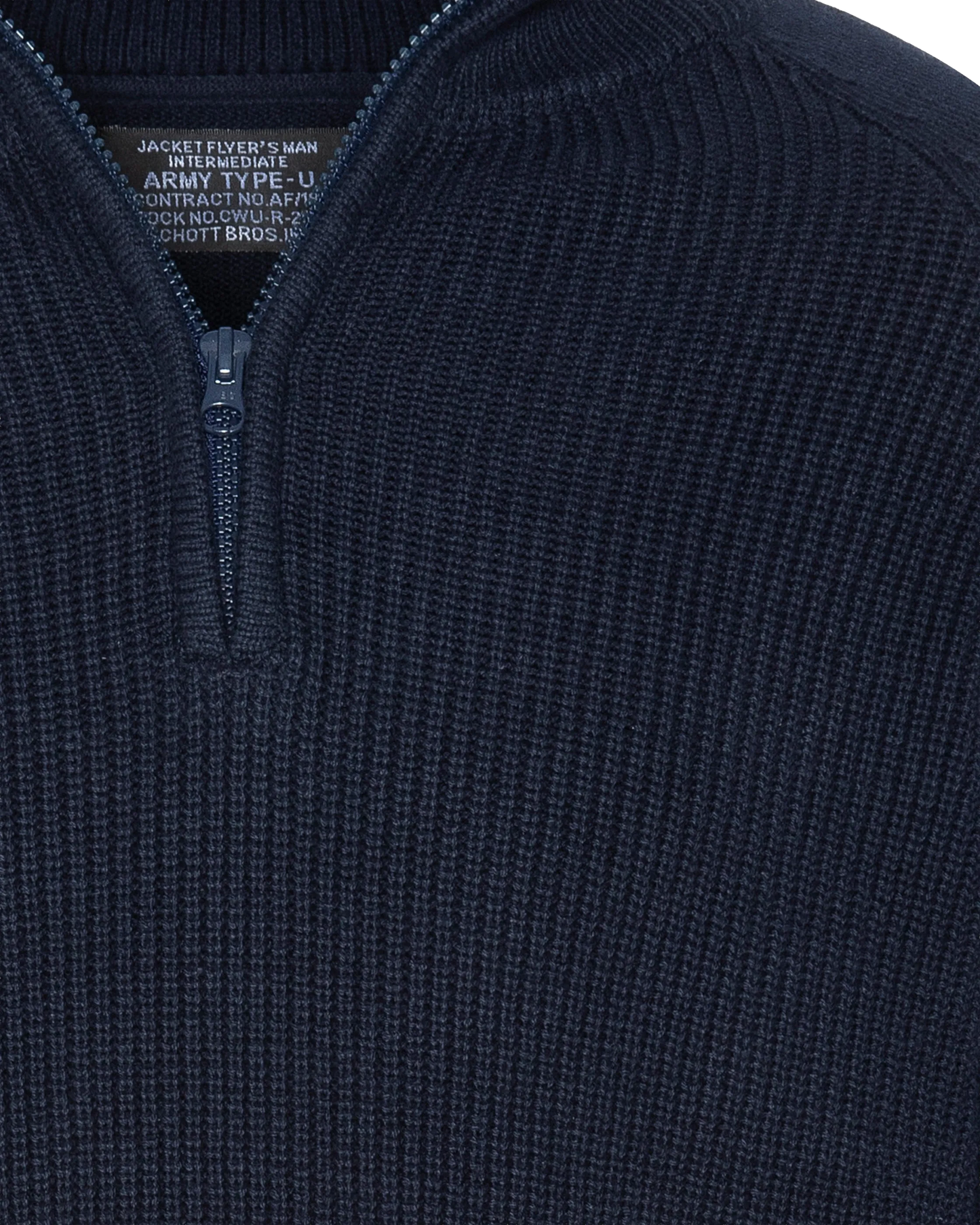 Pull camionneur bleu marine