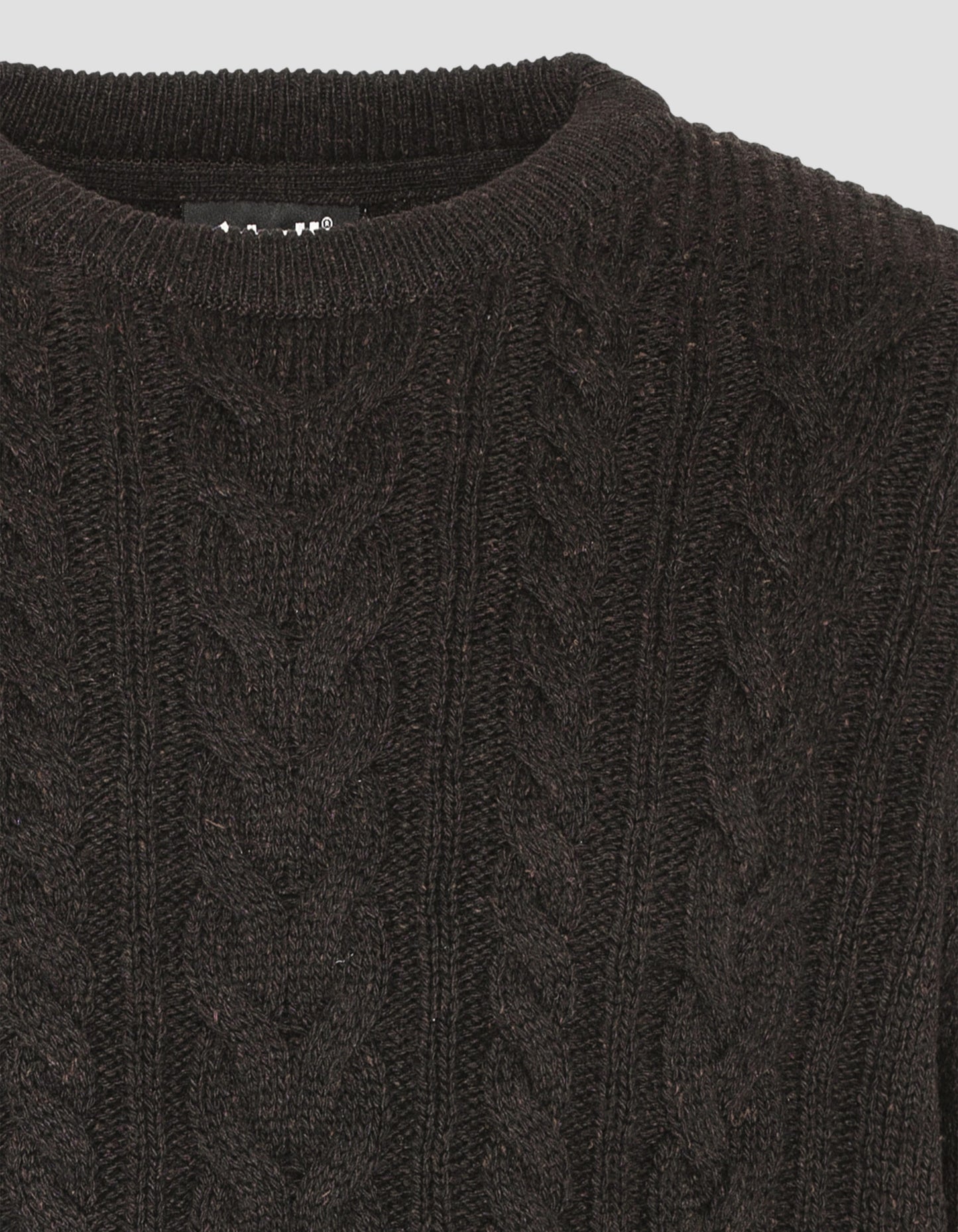 Pull ras du cou recyclé