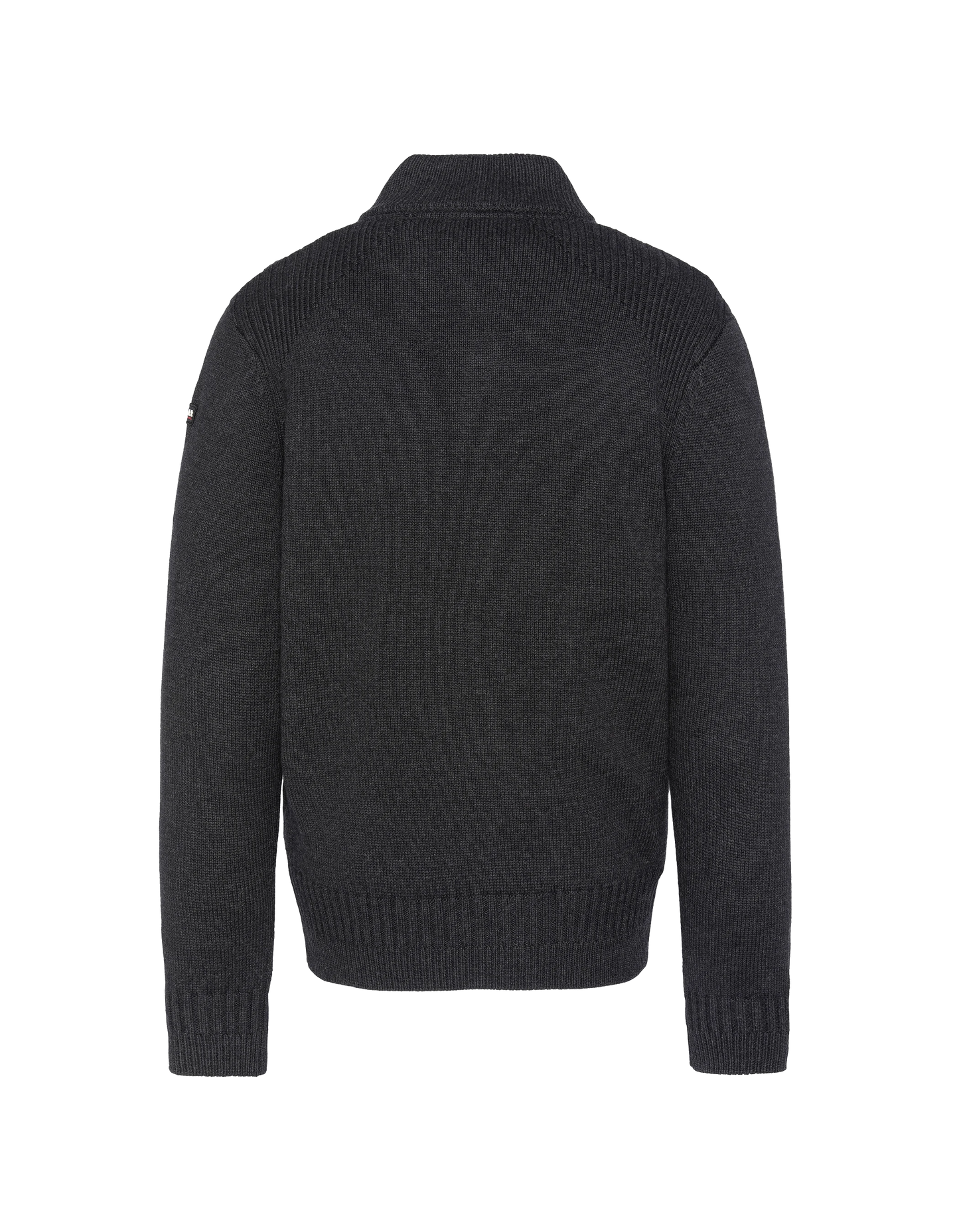 Chinese anthracite trucker sweater