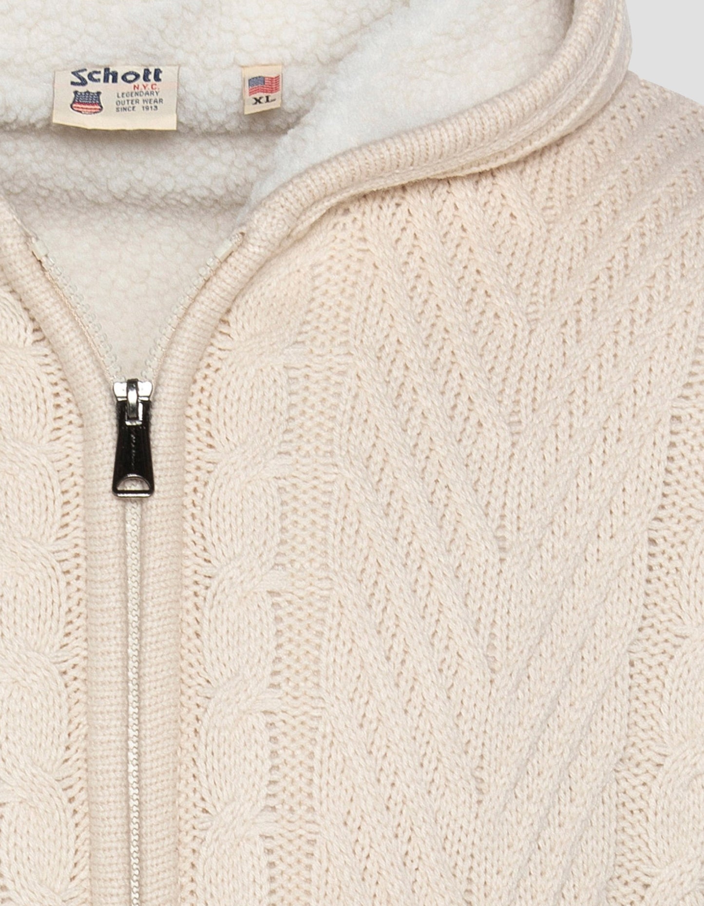 Gilet à capuche doublé sherpa