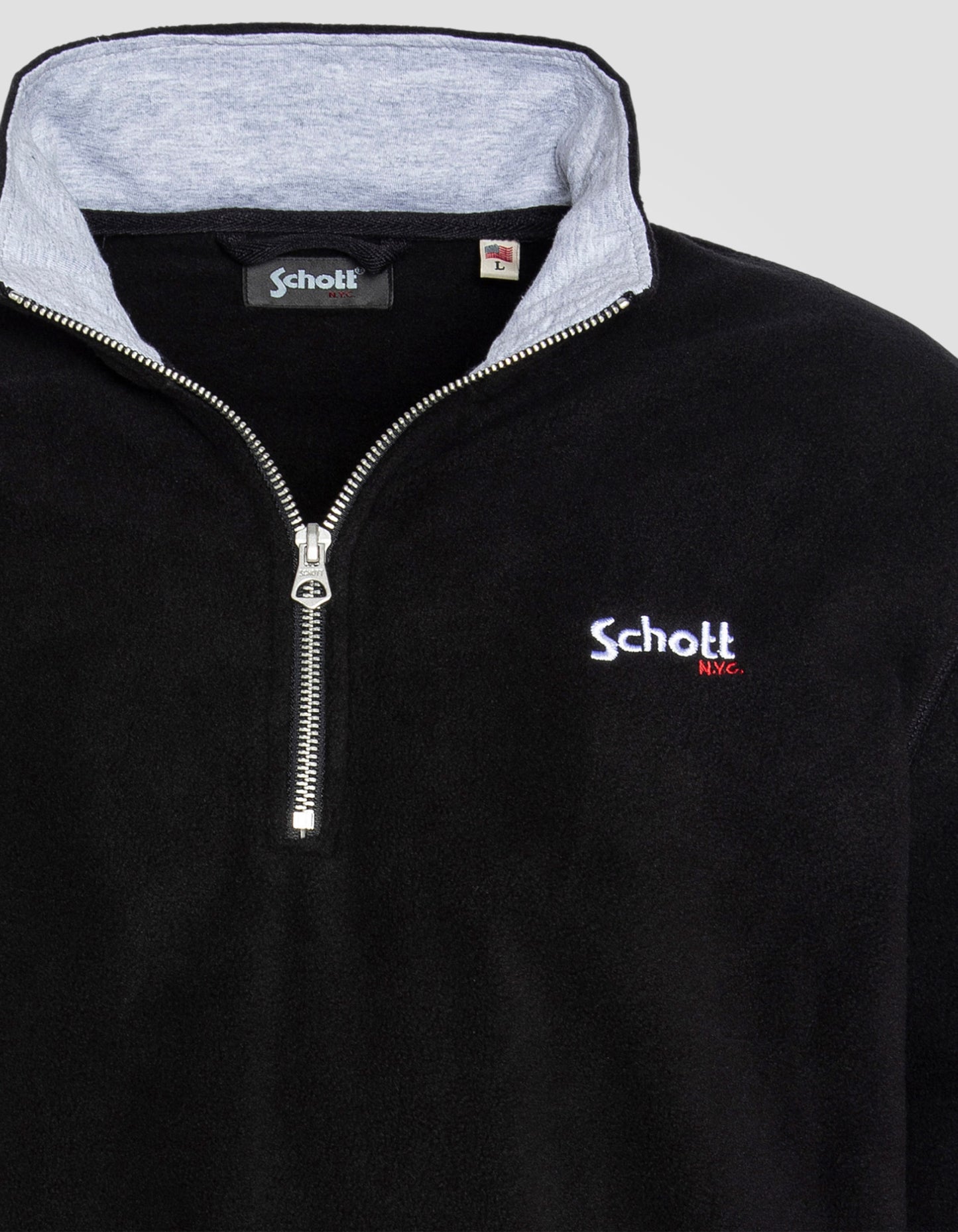 Pull Polaire zippé Schott NYC®