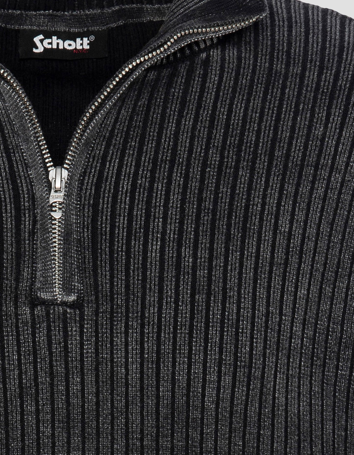 Kühle schwarze Trucker -Pullover