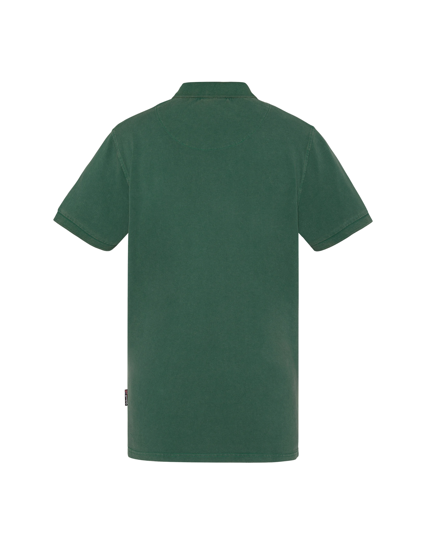 Polo vert avec logo rétro