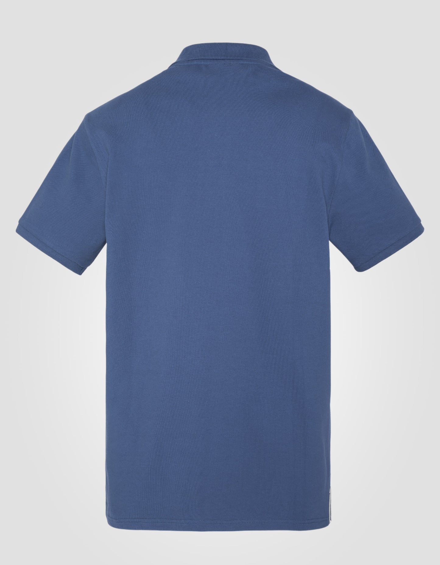 Polo bleu et gris