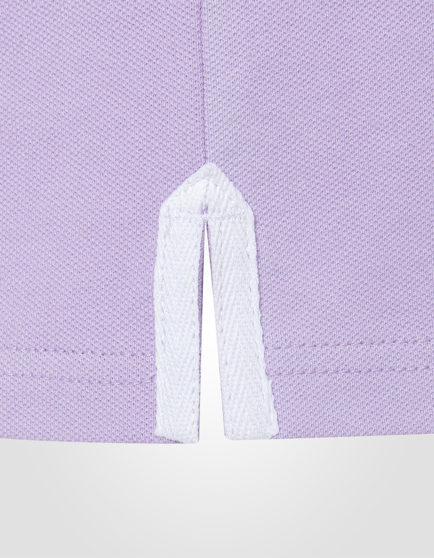 Polo pastello e viola bianco