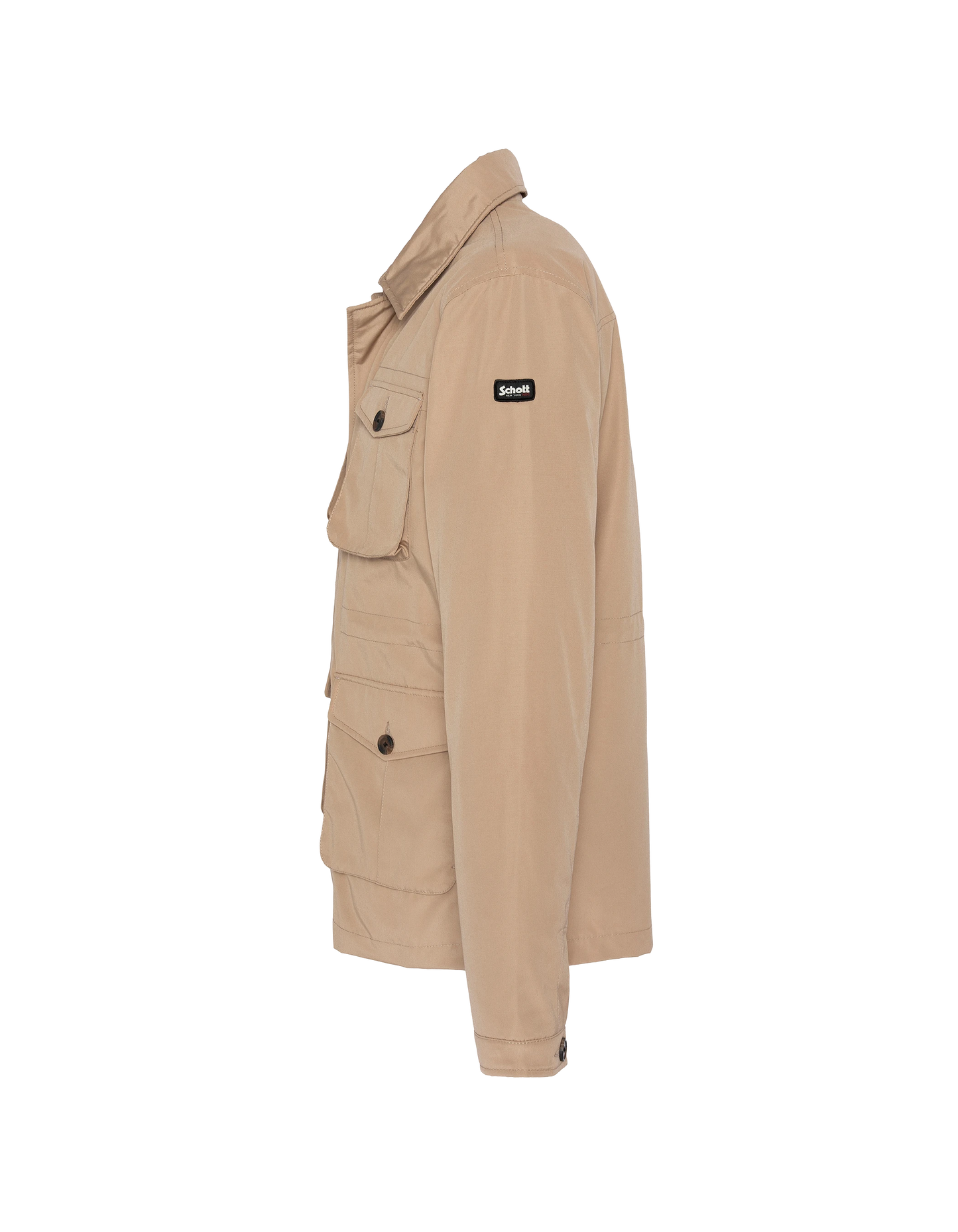 Parka militar beige