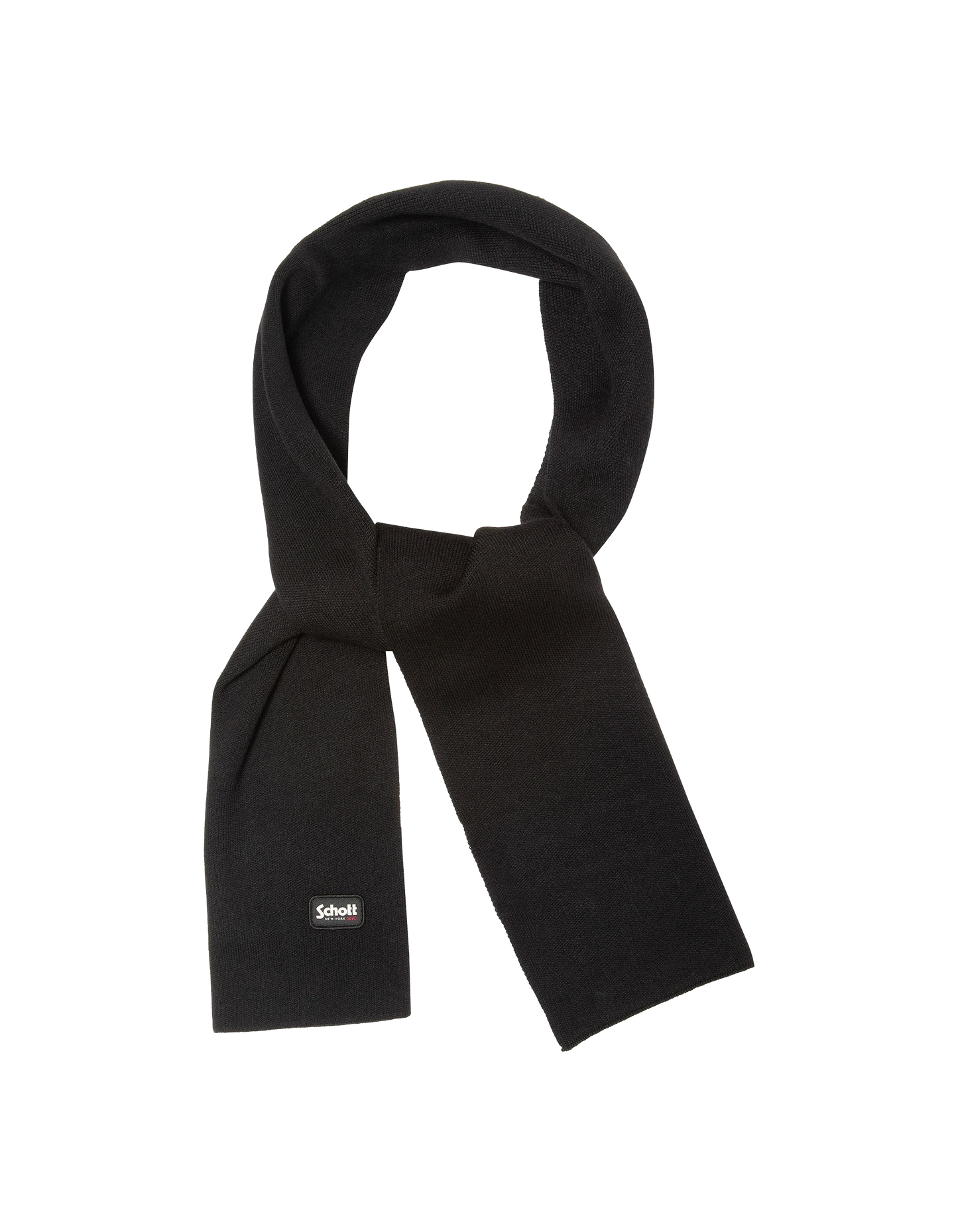 Milano's black scarf in mesh